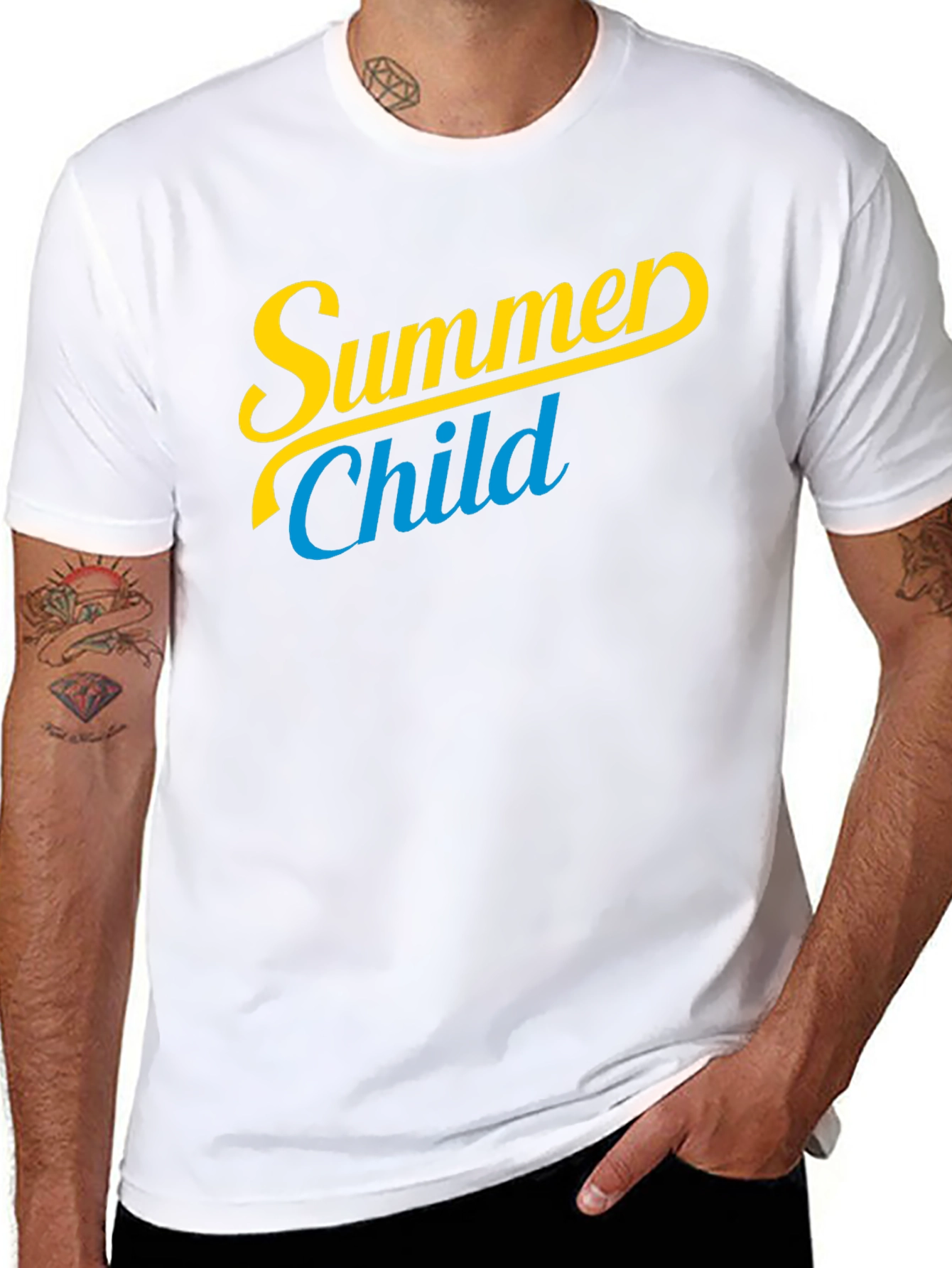 Summer Child Graphic T-Shirt - Stylish Casual Wear