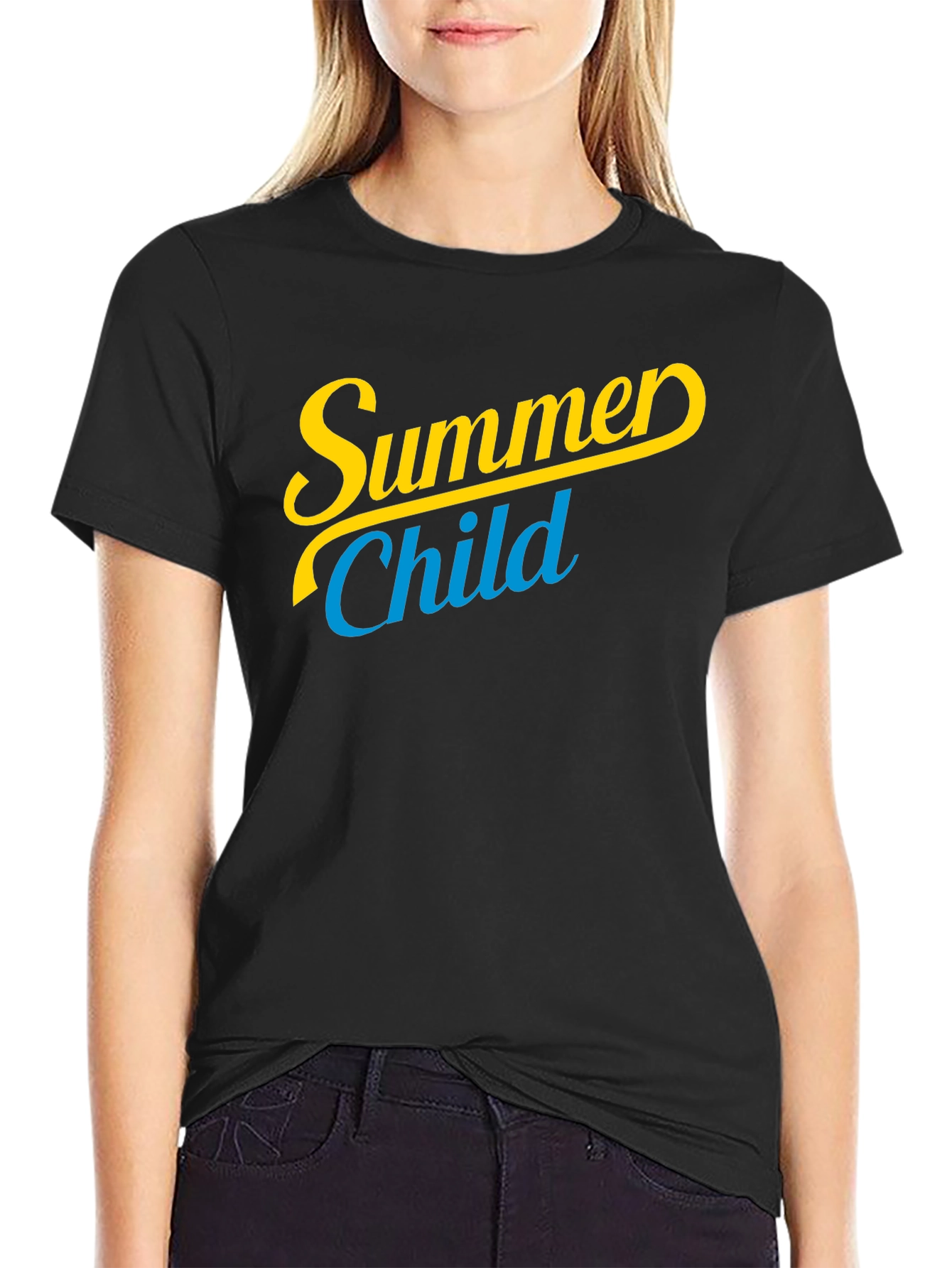 Summer Child Graphic T-Shirt - Stylish Casual Wear