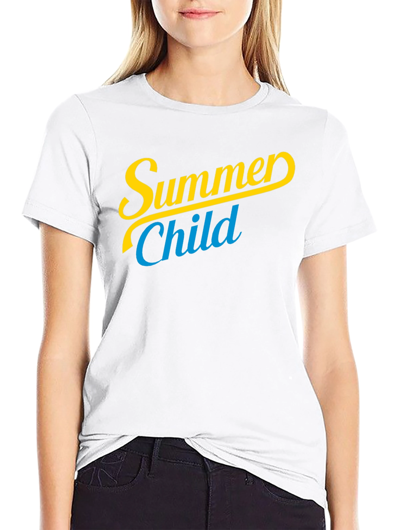 Summer Child Graphic T-Shirt - Stylish Casual Wear