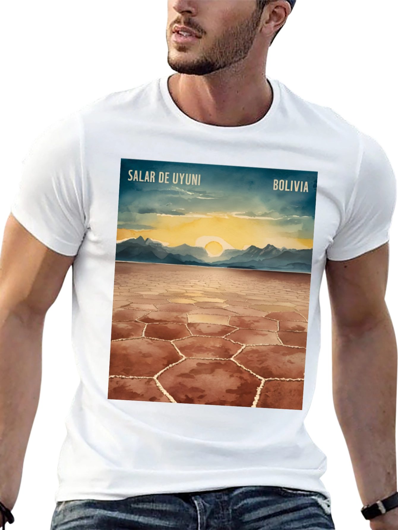 Salar de Uyuni Bolivia T-Shirt - Travel Tee