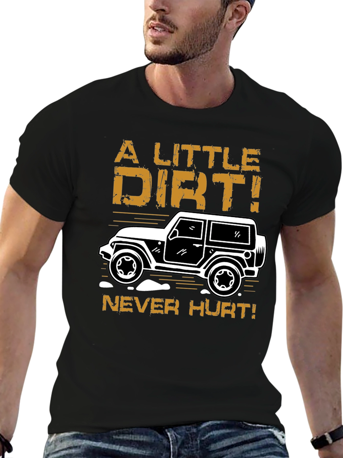 A Little Dirt! Mens Graphic Tee