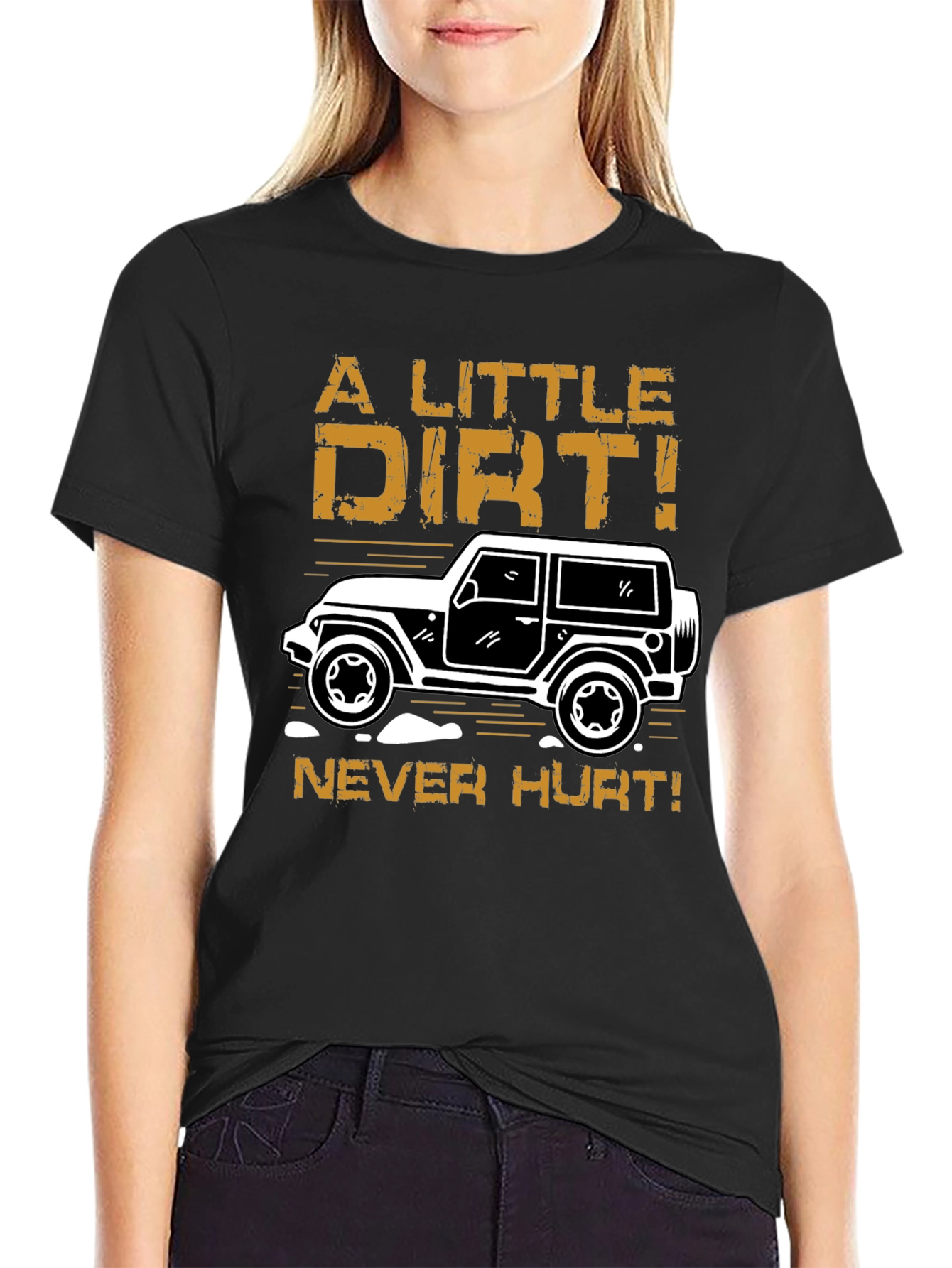 A Little Dirt! Mens Graphic Tee