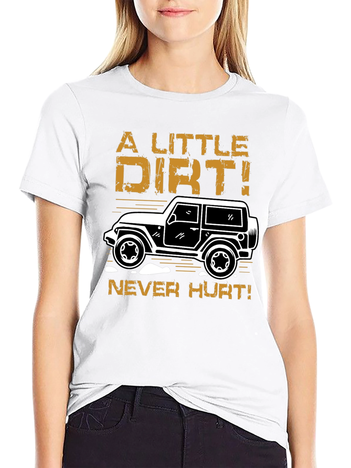 A Little Dirt! Mens Graphic Tee