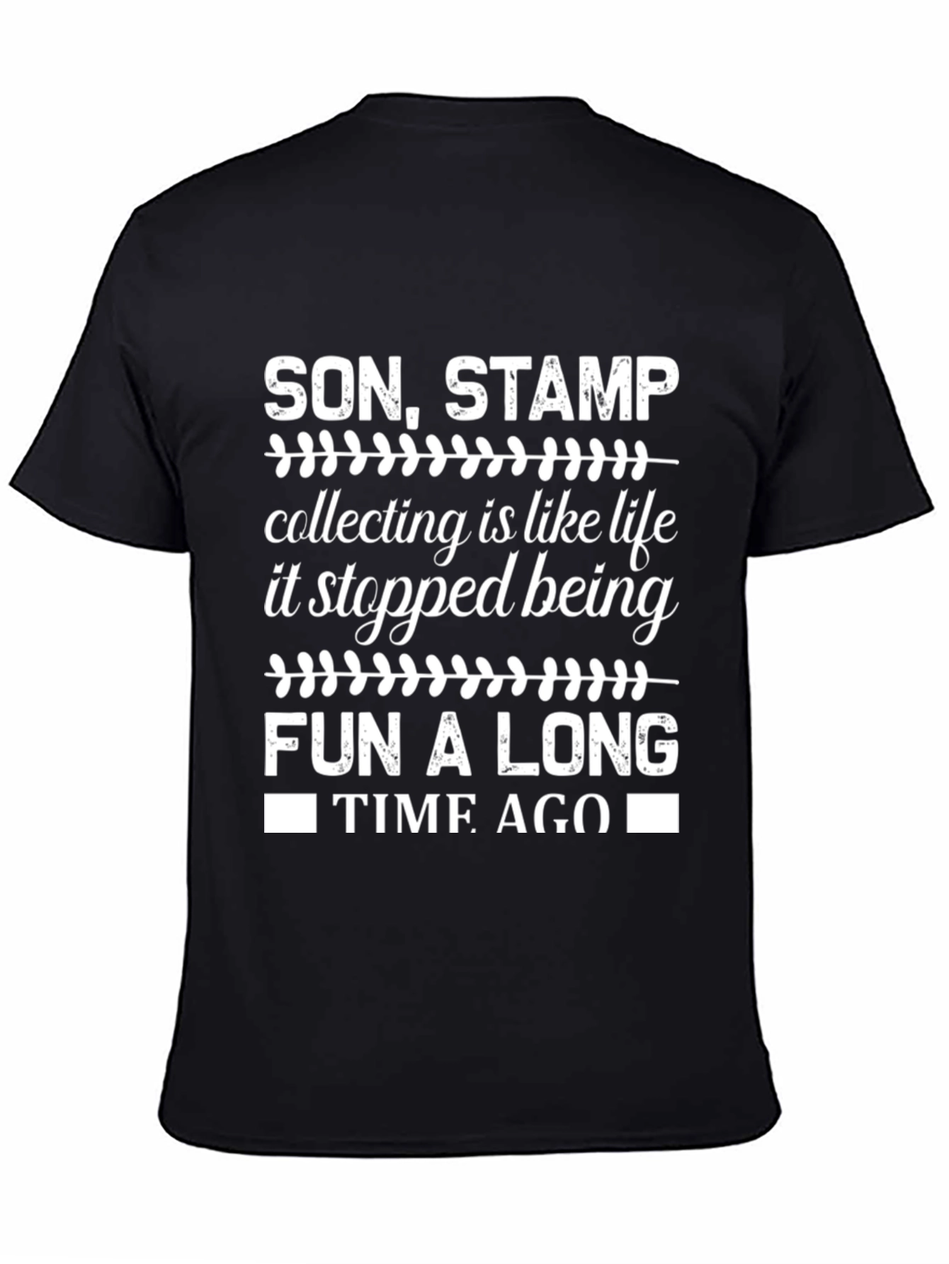 Stamp Collecting Humor Graphic Tee