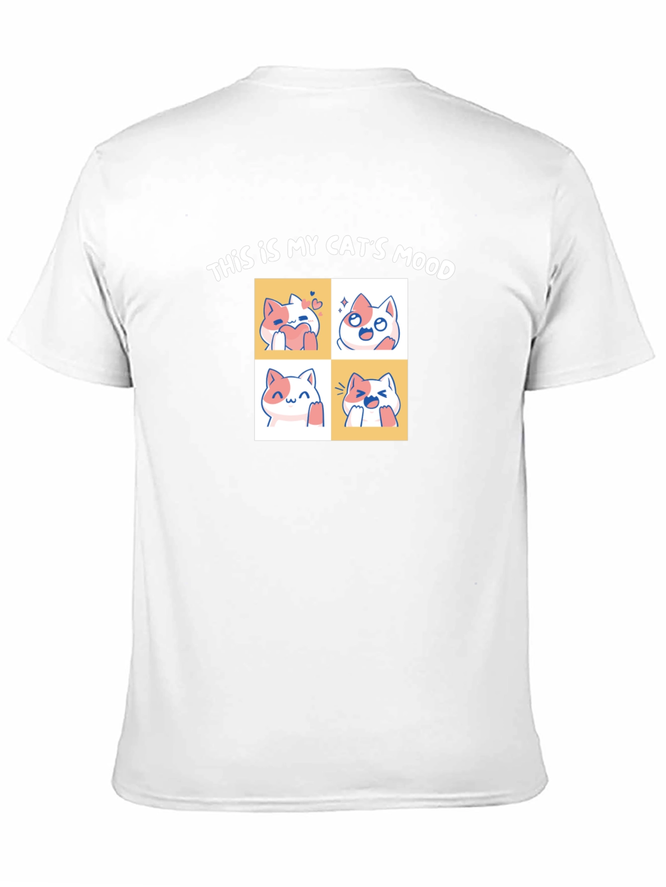 Cat Moods T-Shirt - Unisex Graphic Tee
