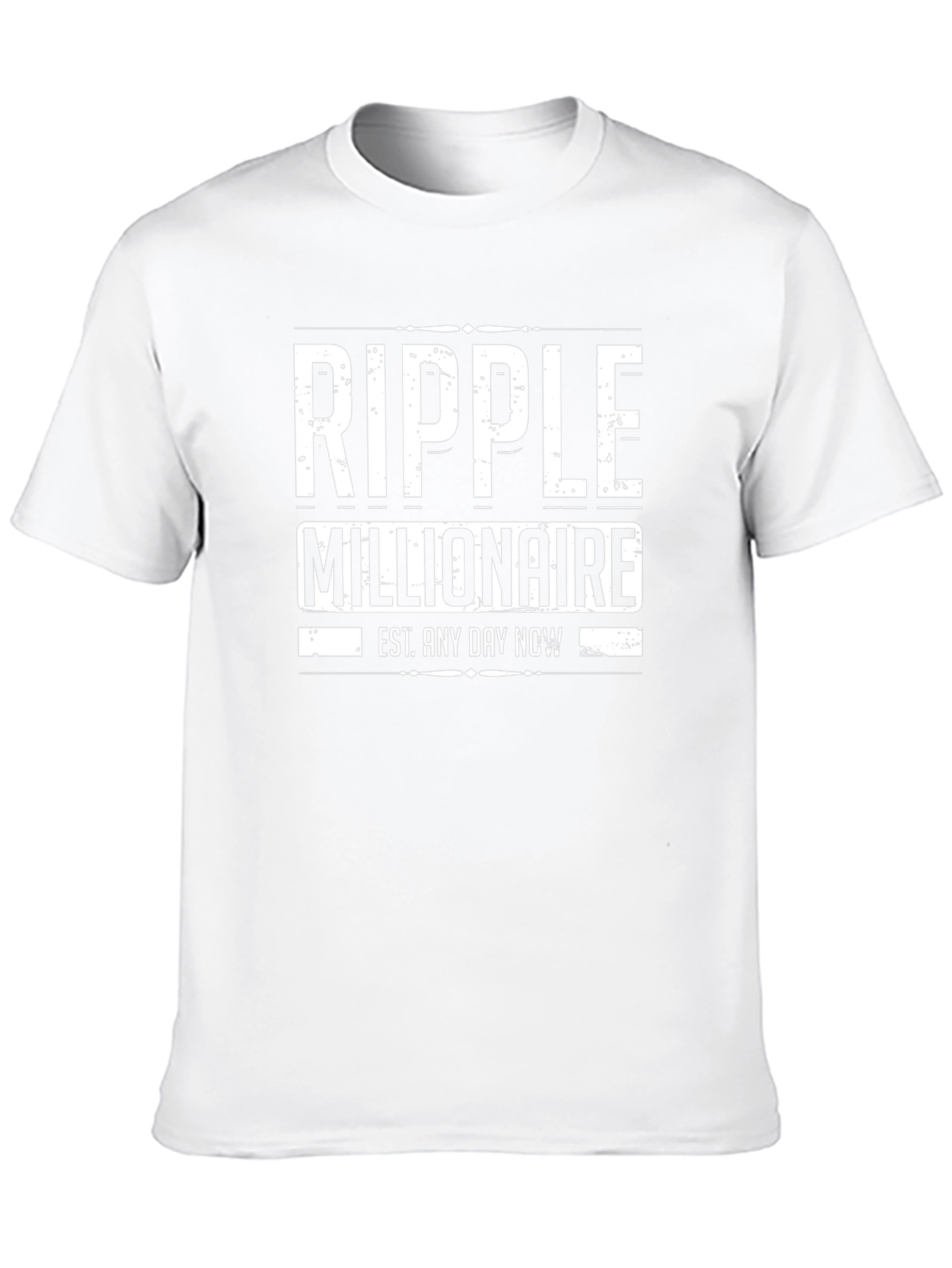 Ripple Millionaire Black Graphic Tee