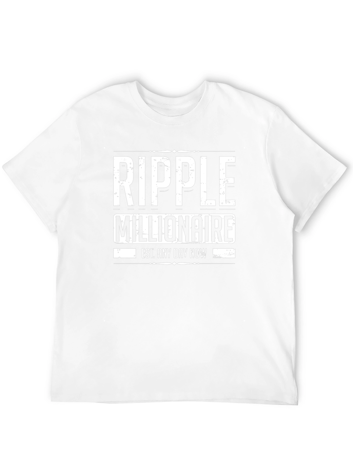 Ripple Millionaire Black Graphic Tee