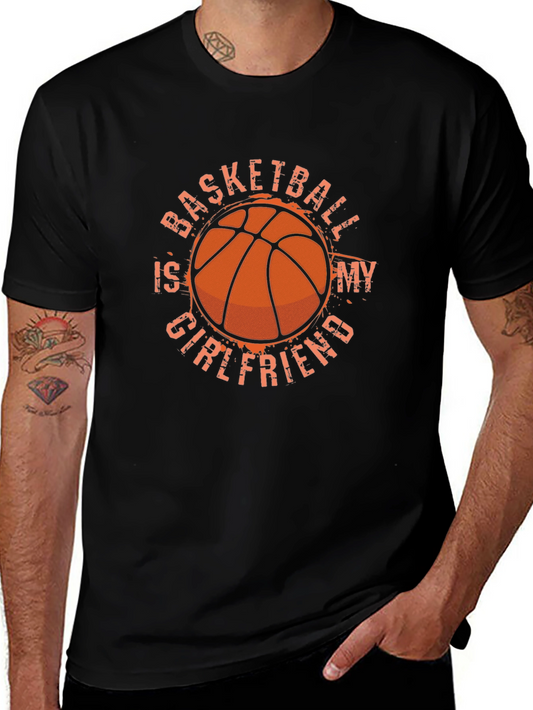 Basketball is My Girlfriend Graphic T-Shirt