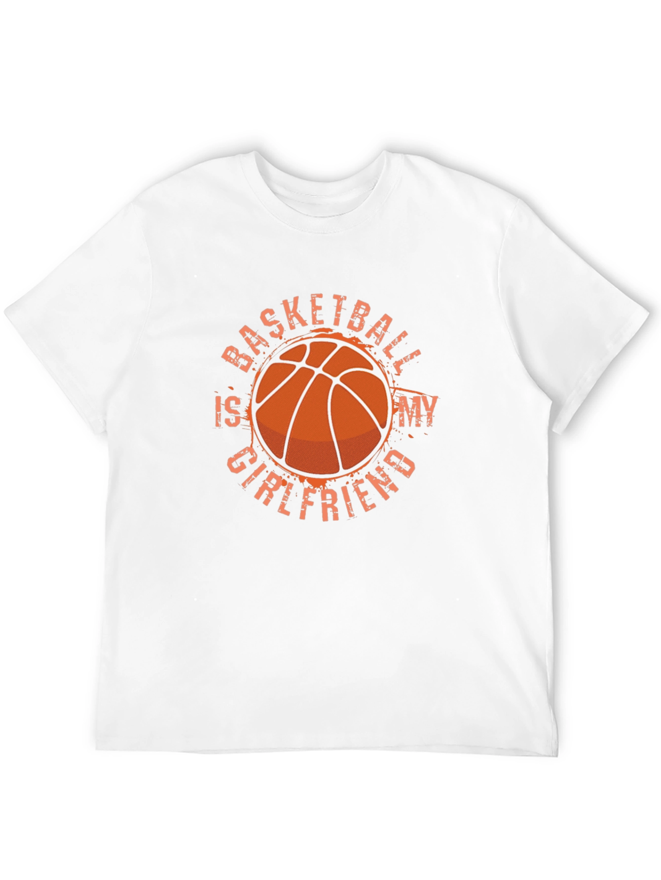 Basketball is My Girlfriend Graphic T-Shirt