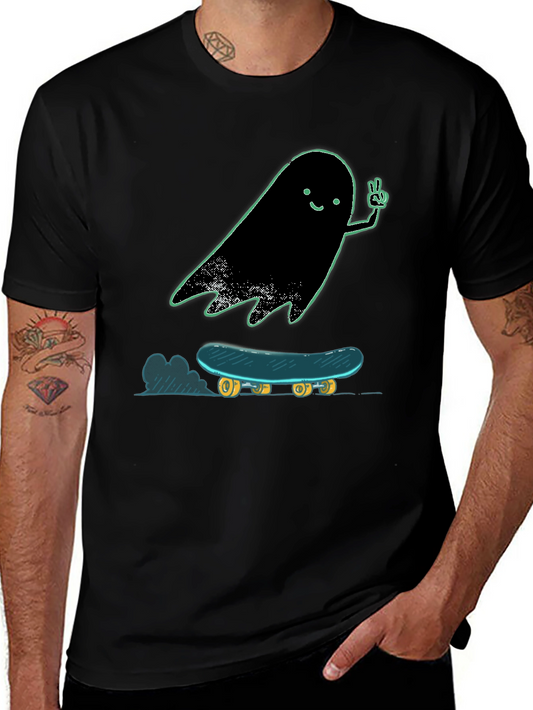 Skateboarding Ghost T-Shirt