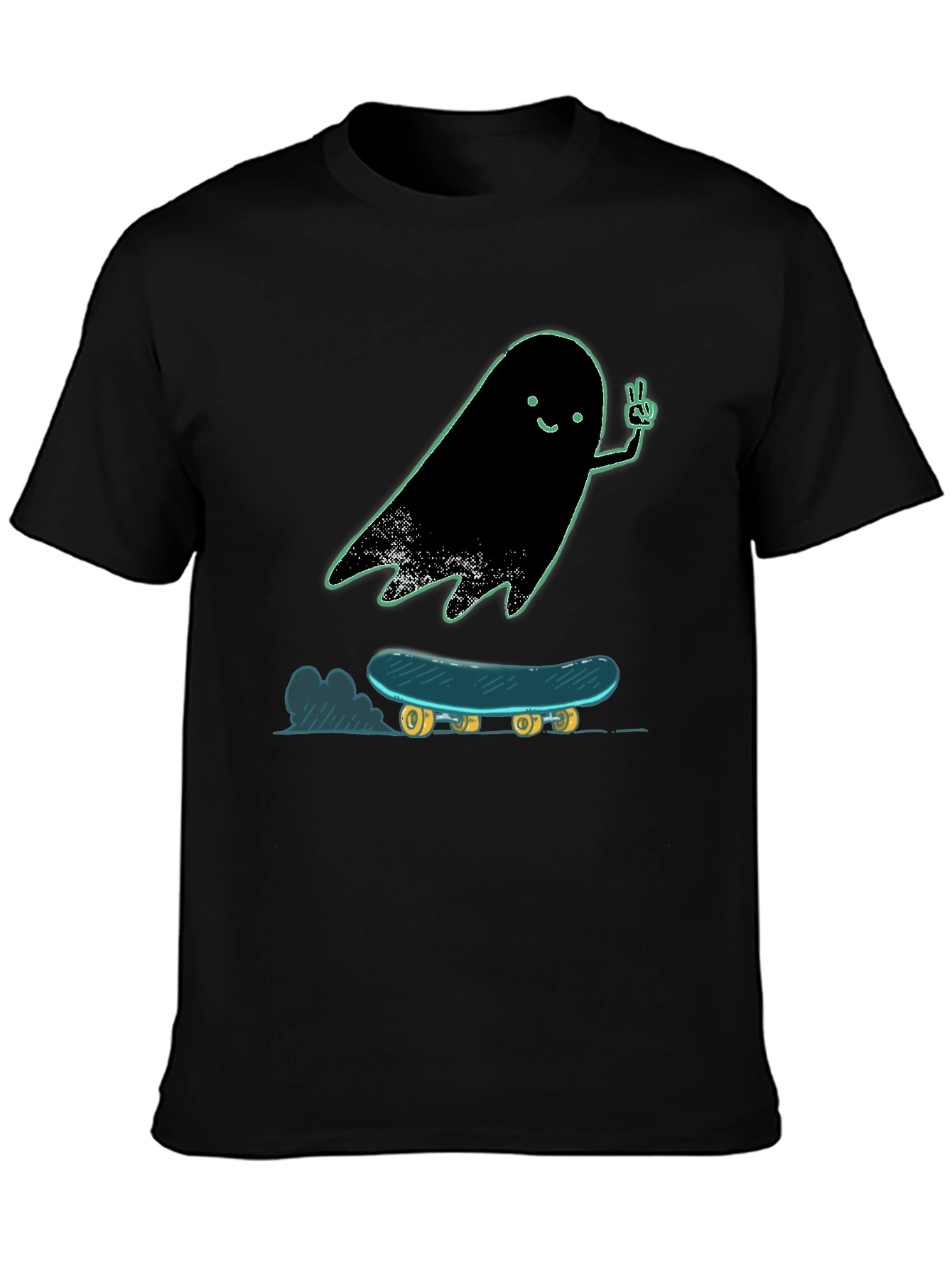 Skateboarding Ghost T-Shirt