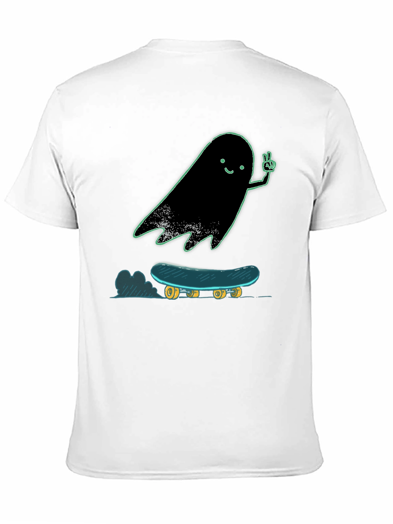 Skateboarding Ghost T-Shirt