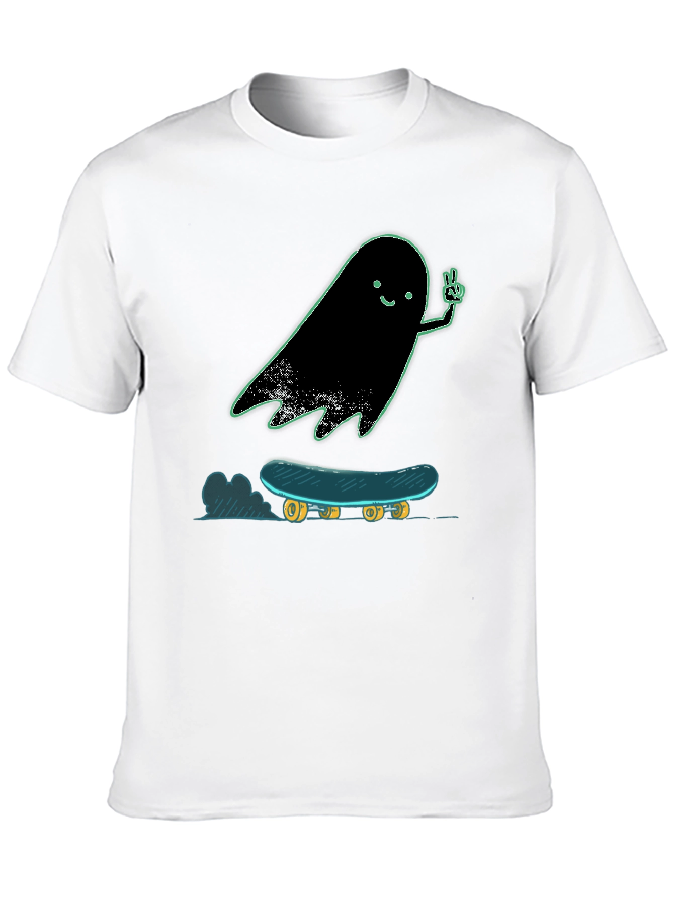 Skateboarding Ghost T-Shirt
