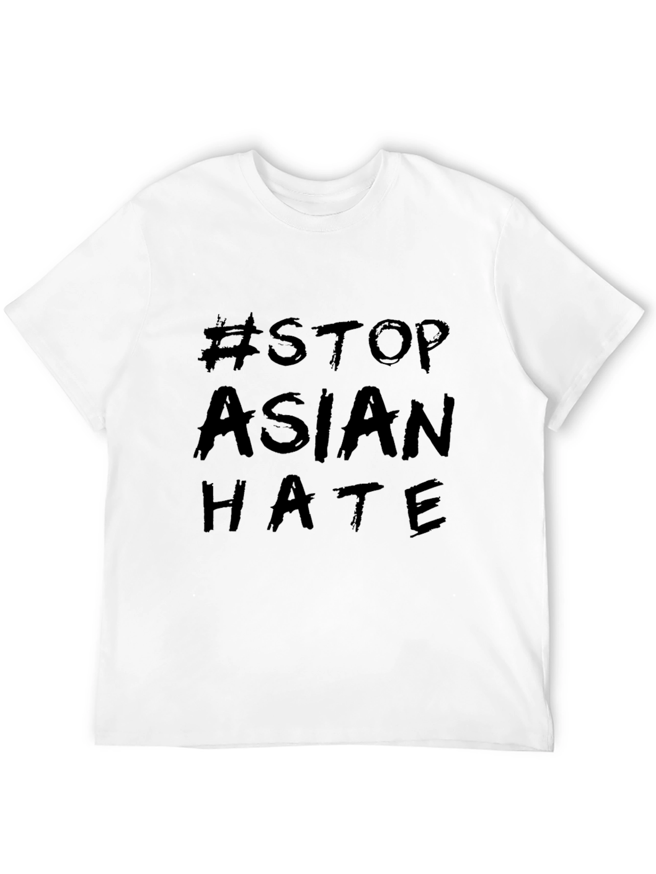 Stop Asian Hate Black T-Shirt Activism Protest