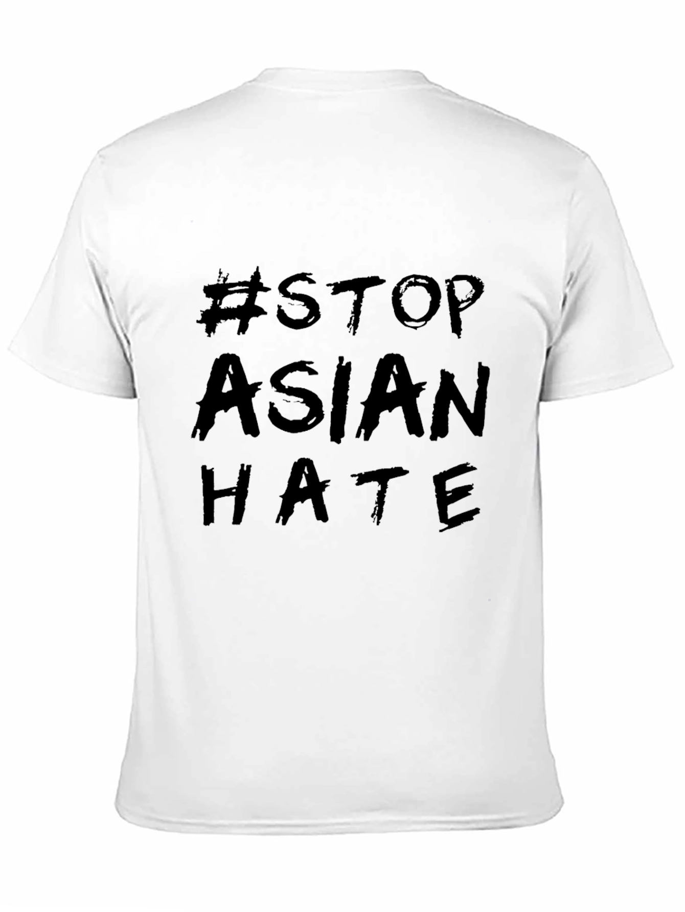 Stop Asian Hate Black T-Shirt Activism Protest
