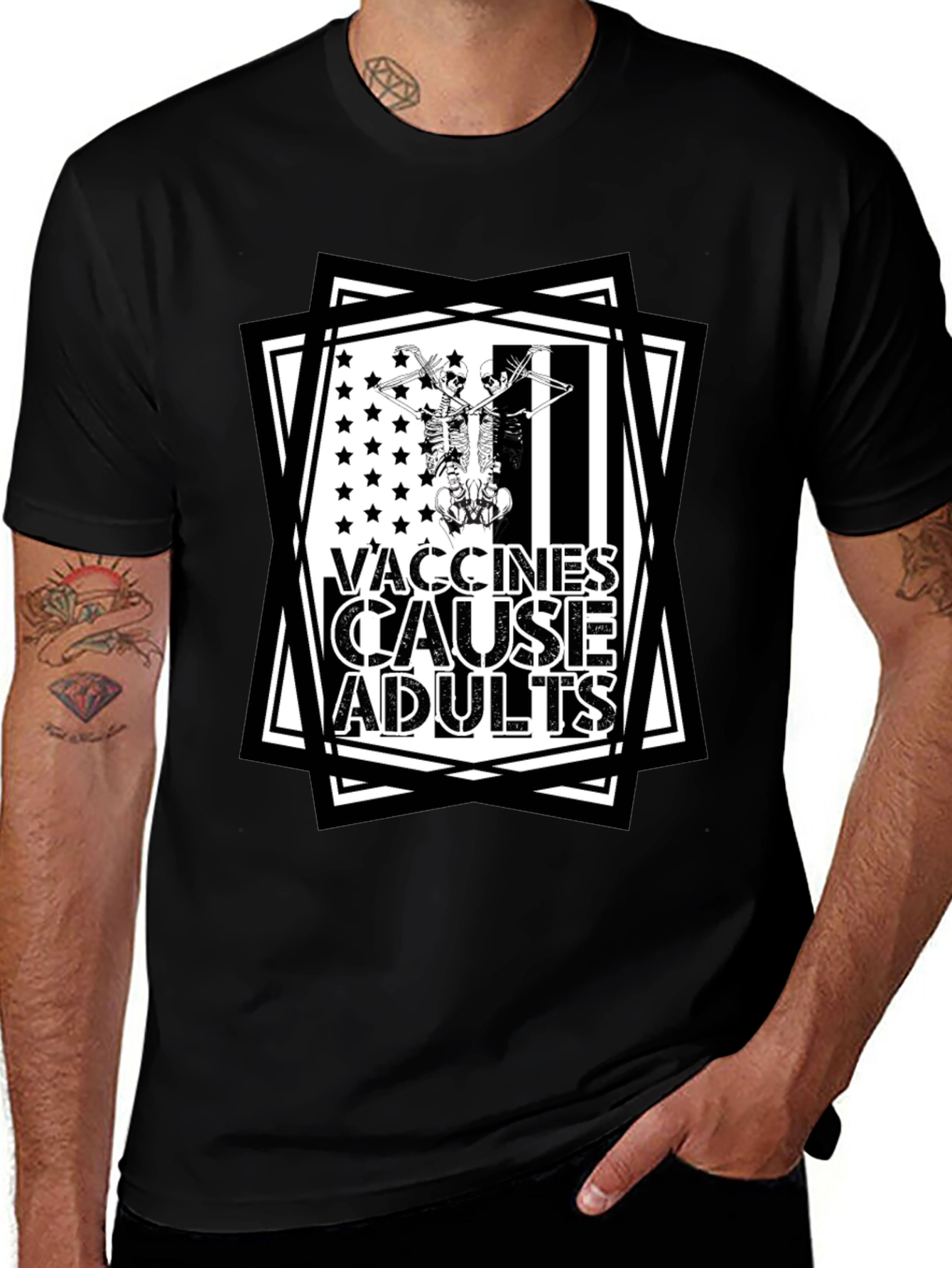 Vaccines Cause Adults T-Shirt