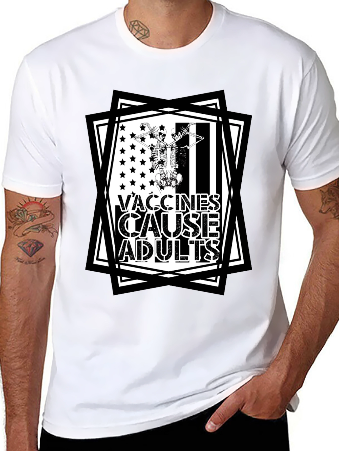 Vaccines Cause Adults T-Shirt