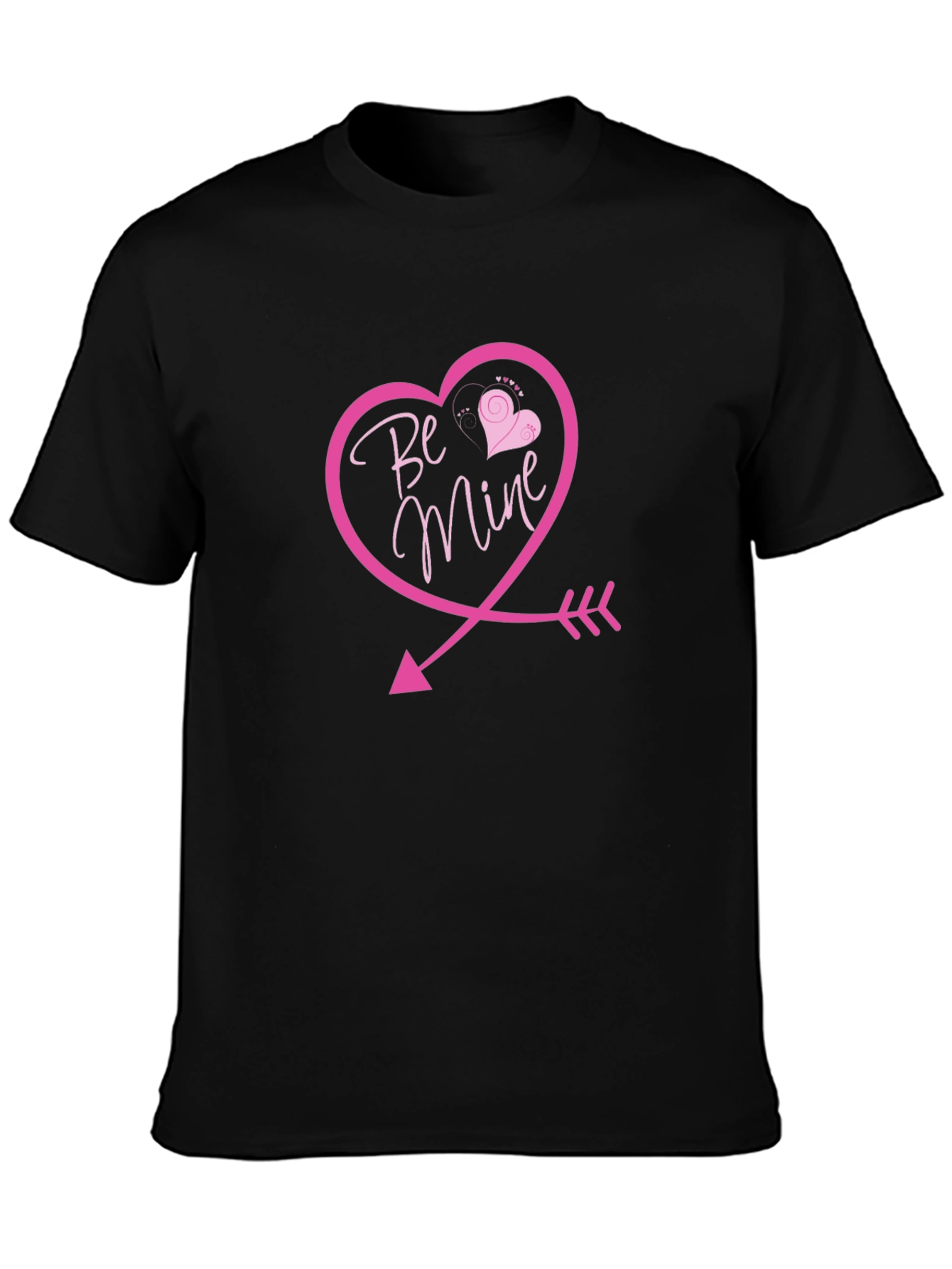 Be Mine Valentines Day Graphic T-Shirt