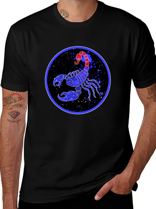 Zodiac Scorpio Graphic T-Shirt - Stylish Astrology Tee
