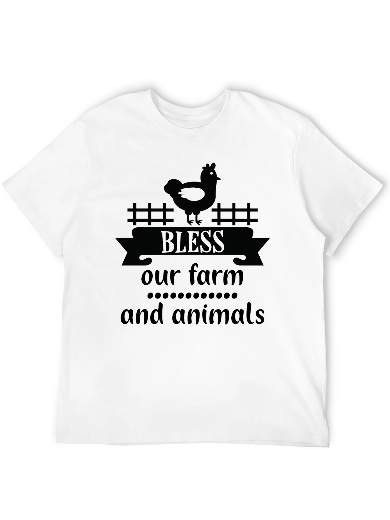 Bless Our Farm T-Shirt Farm Animal Tee