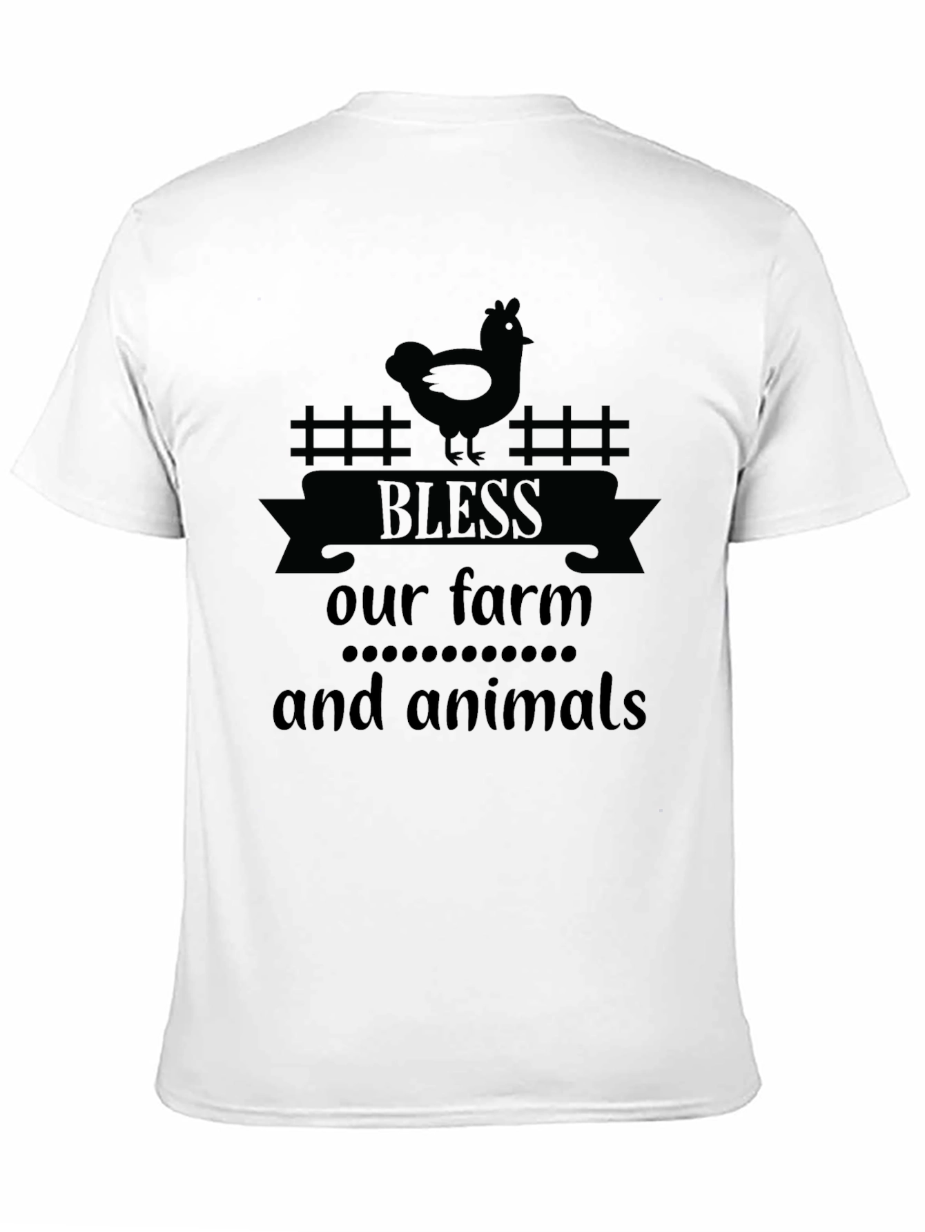 Bless Our Farm T-Shirt Farm Animal Tee