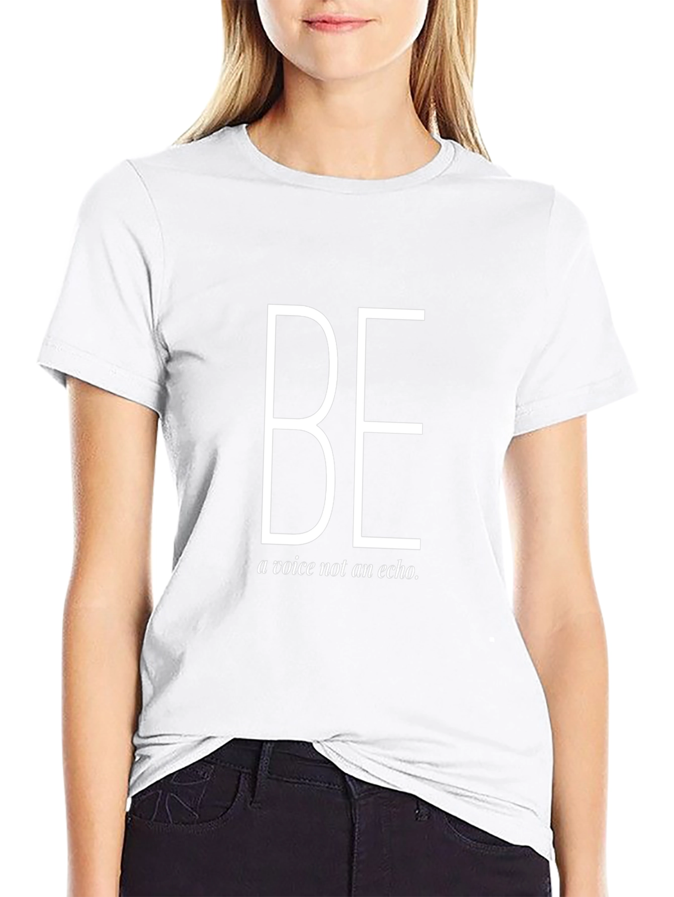 Be a Voice T-Shirt - Motivational Graphic Tee