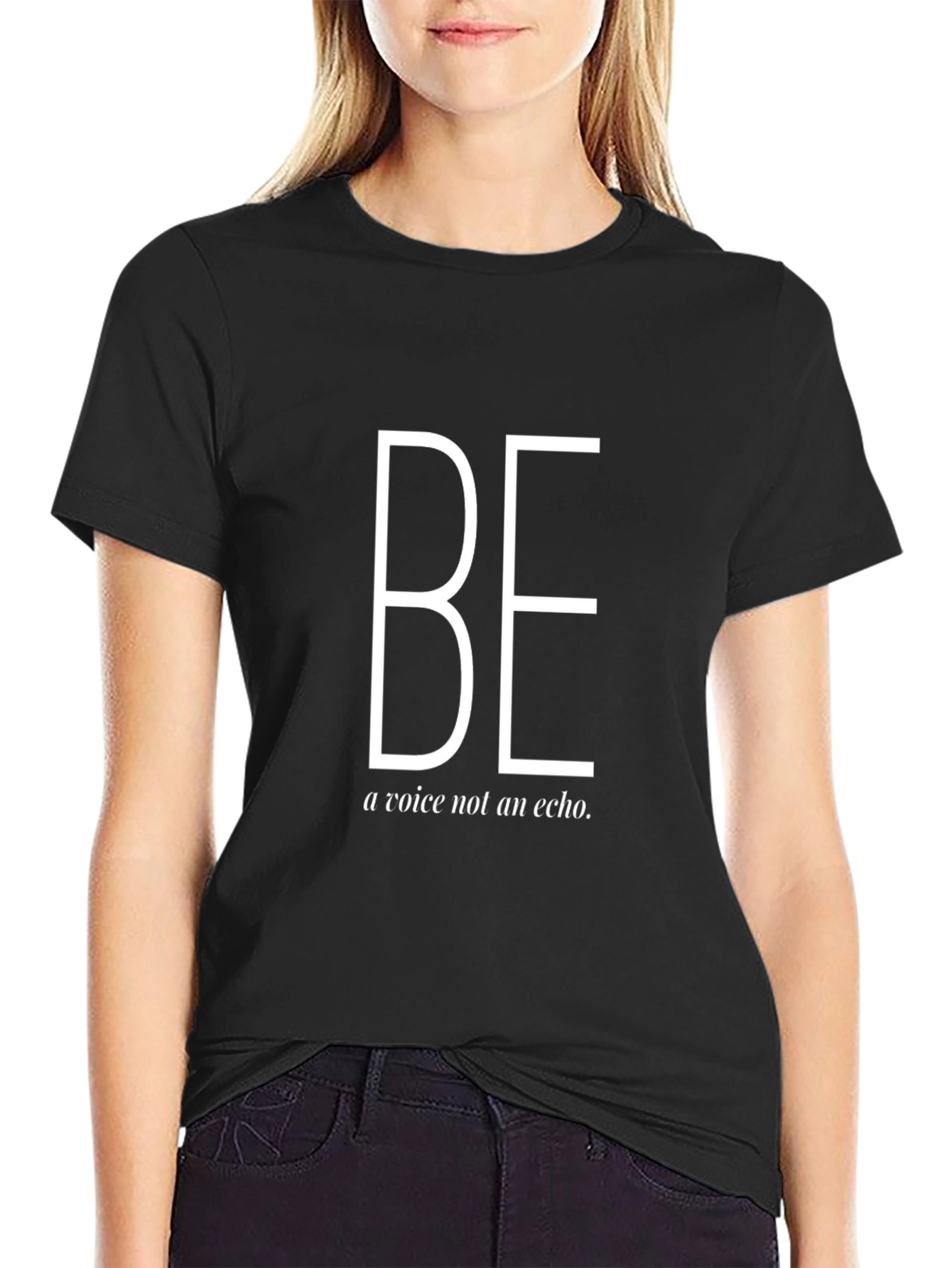 Be a Voice T-Shirt - Motivational Graphic Tee