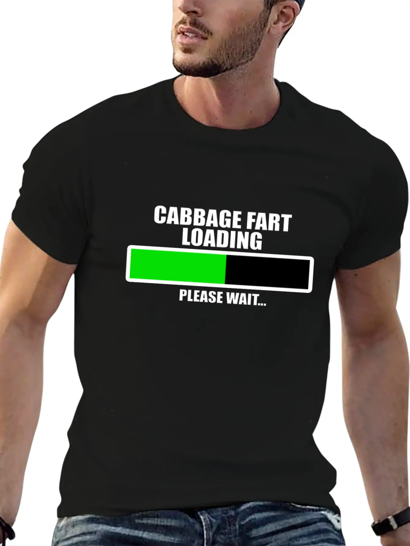 Cabbage Kimchi Lover Broccoli Fart Loading Gift Lightweight Cotton T-Shirt – Daily Comfort Graphic Shirt