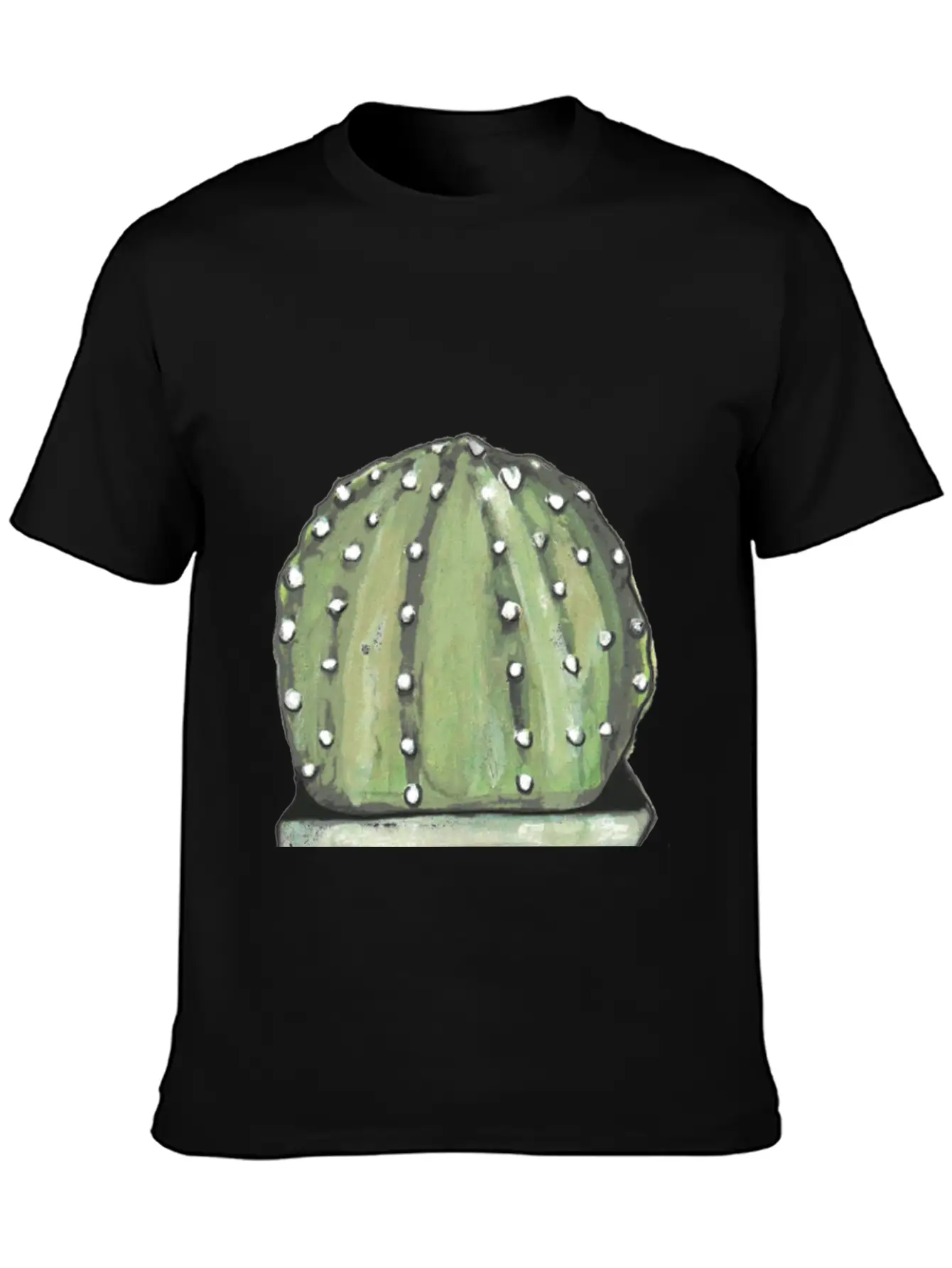 Cactus Lightweight Cotton T-Shirt – Daily Comfort Graphic Shirt
