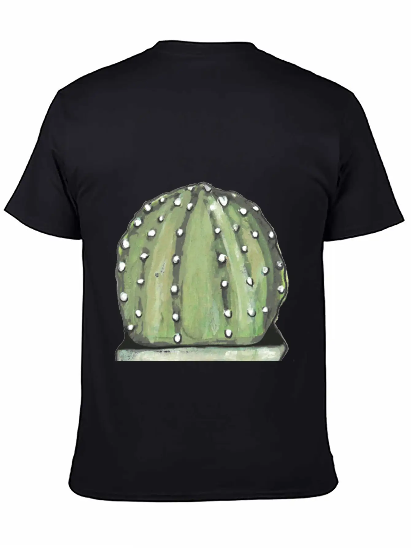 Cactus Lightweight Cotton T-Shirt – Daily Comfort Graphic Shirt