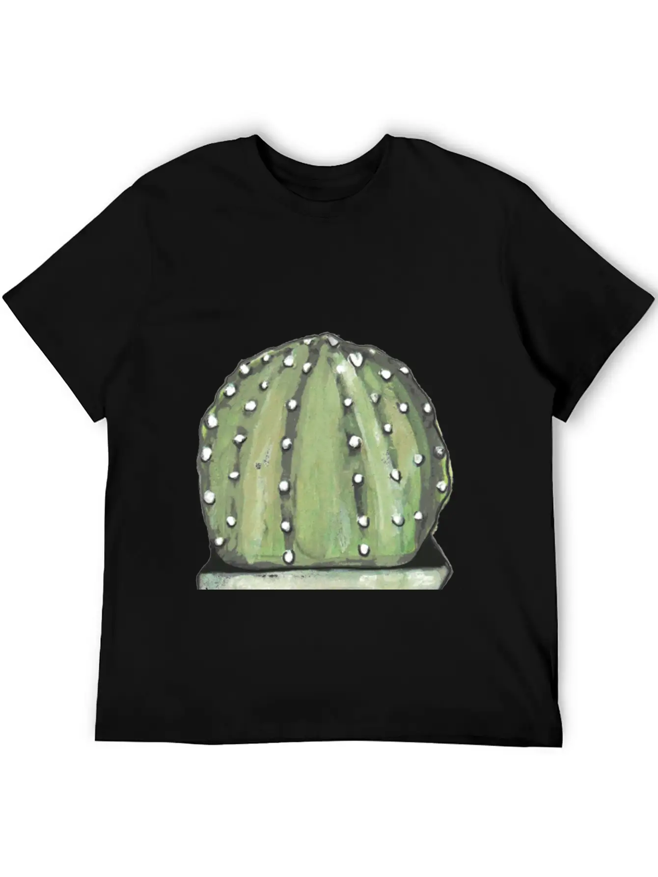 Cactus Lightweight Cotton T-Shirt – Daily Comfort Graphic Shirt