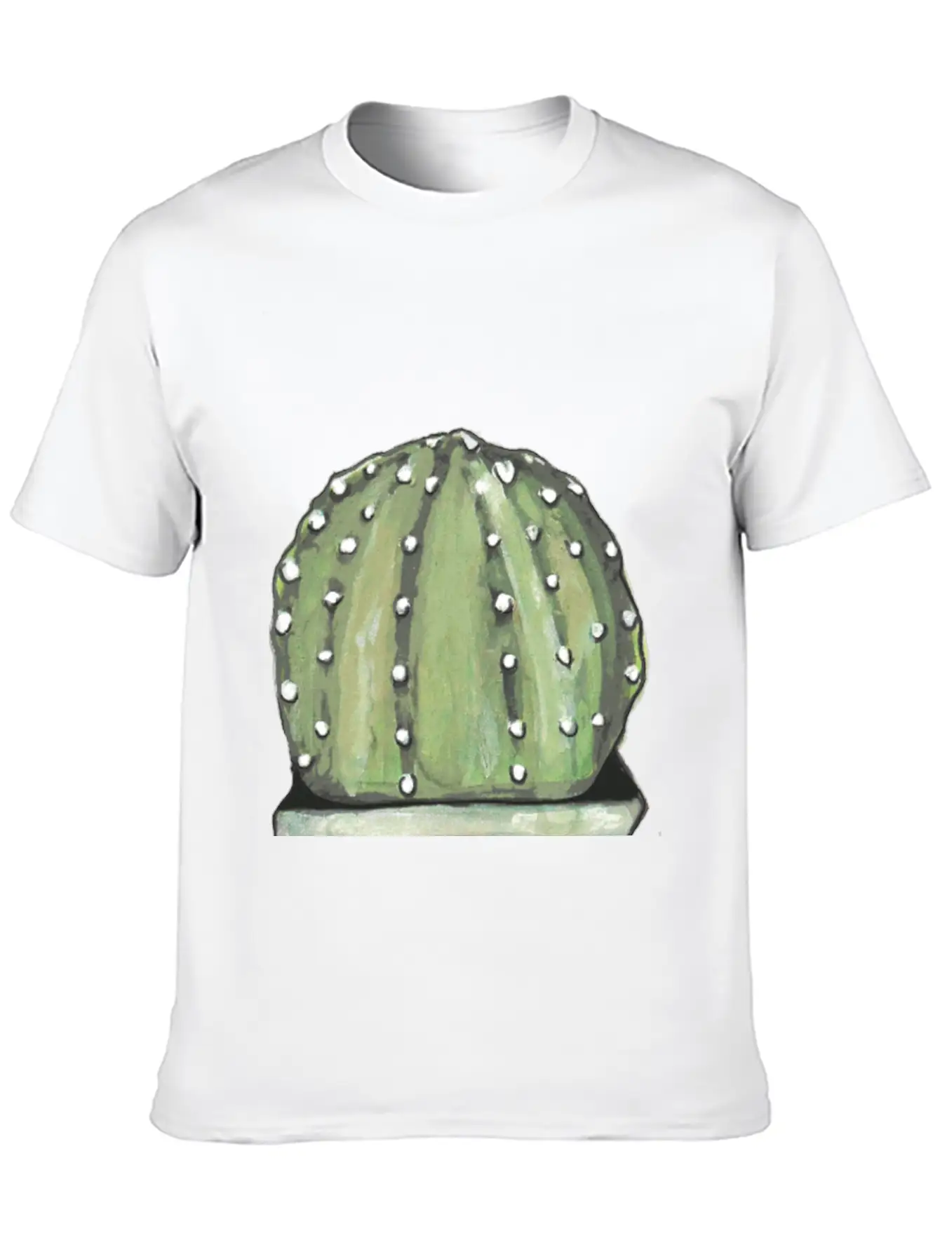 Cactus Lightweight Cotton T-Shirt – Daily Comfort Graphic Shirt