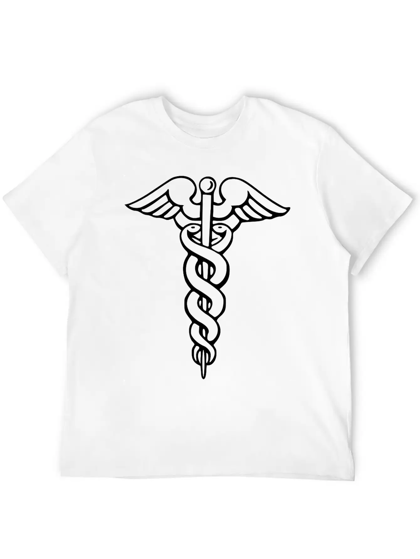 Caduceus Lightweight Cotton T-Shirt – Daily Comfort Graphic Shirt