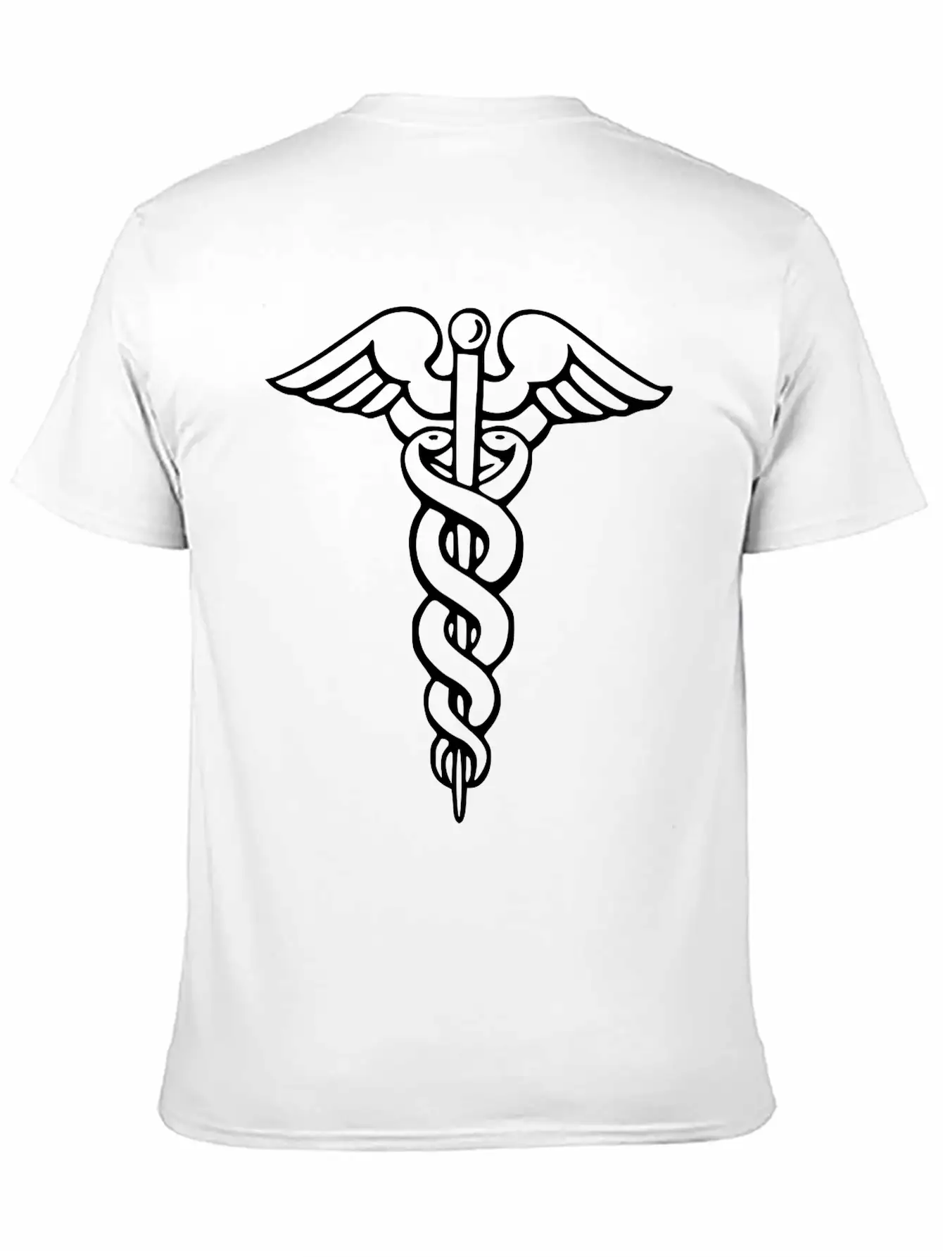 Caduceus Lightweight Cotton T-Shirt – Daily Comfort Graphic Shirt