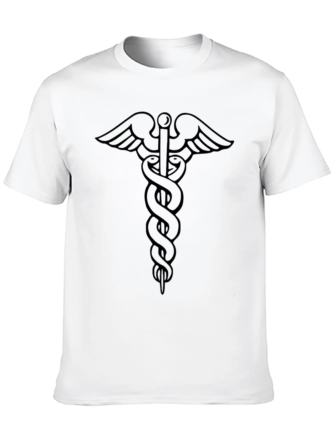 Caduceus Lightweight Cotton T-Shirt – Daily Comfort Graphic Shirt