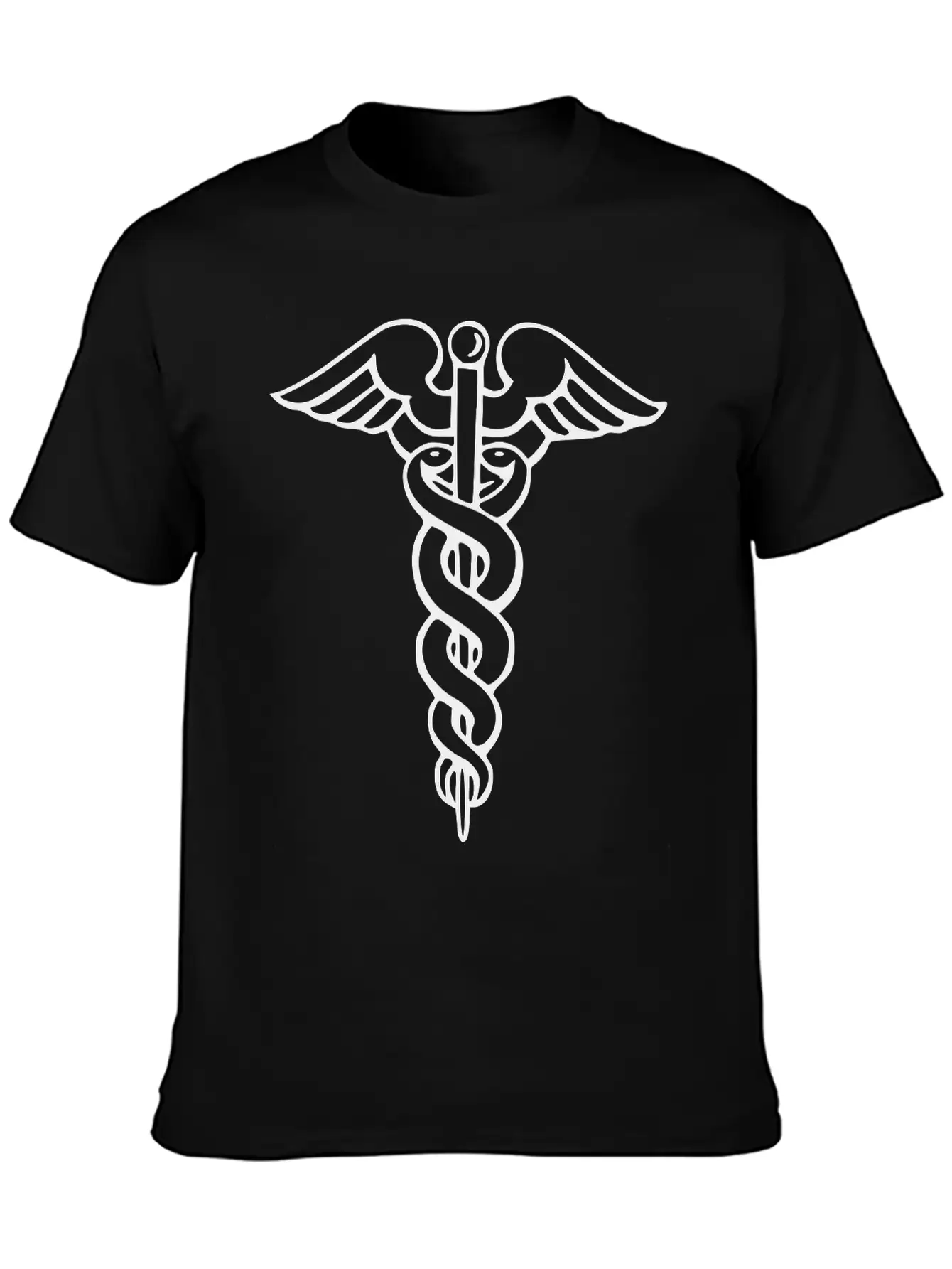 Caduceus Lightweight Cotton T-Shirt – Daily Comfort Graphic Shirt