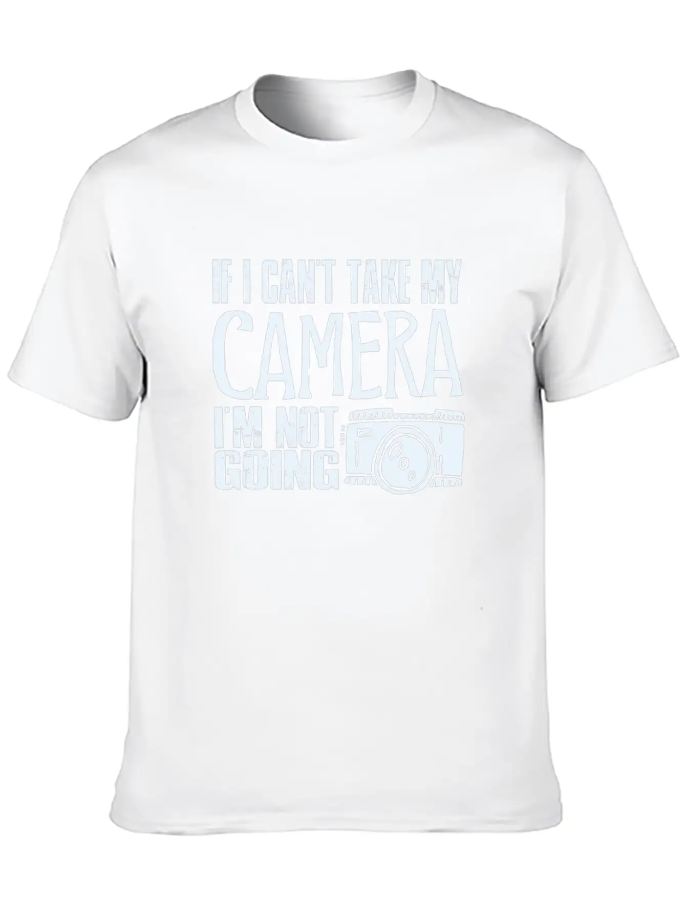 Camera Photographer Lightweight Cotton T-Shirt – Daily Comfort Graphic Shirt