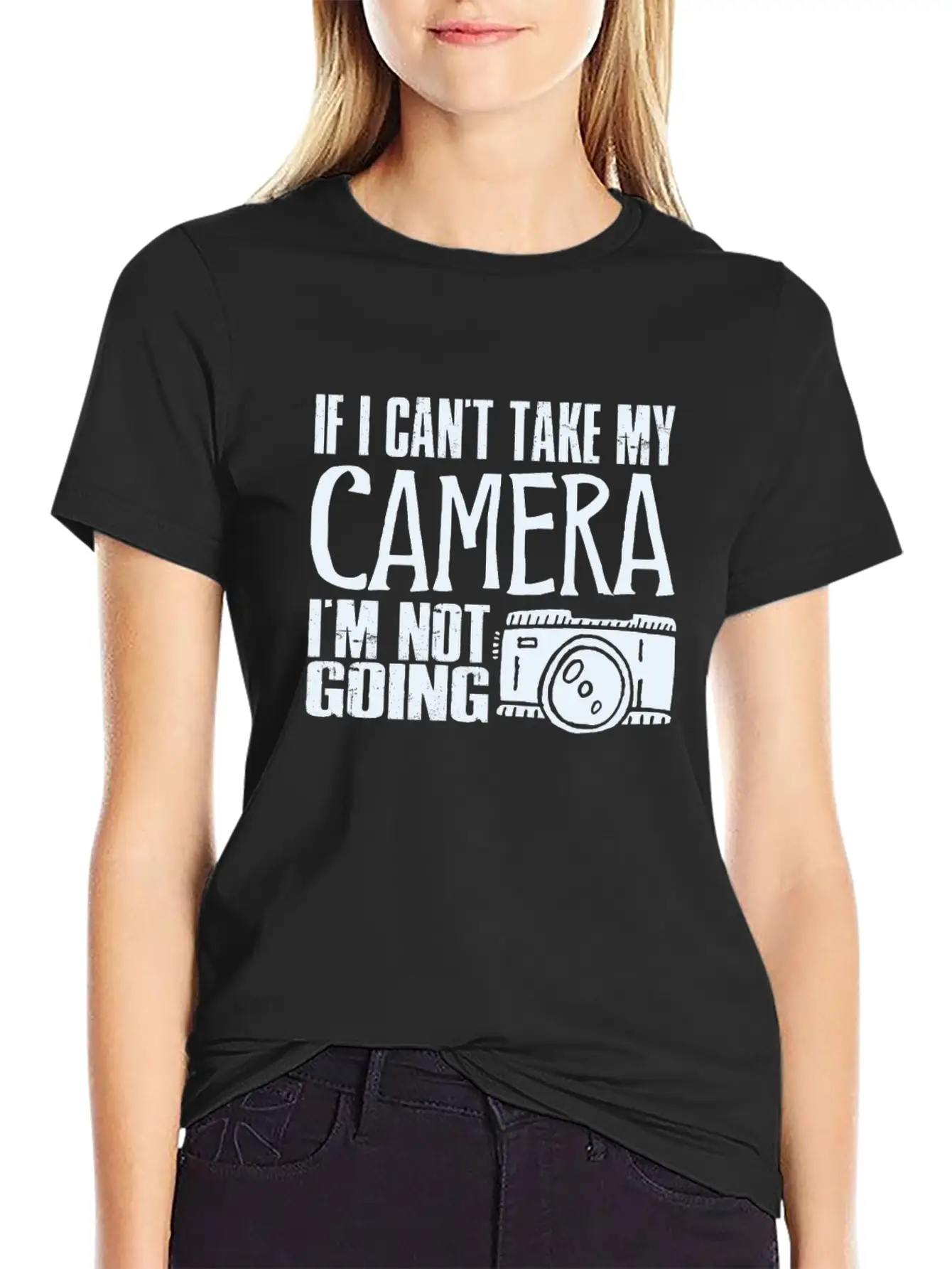 Camera Photographer Lightweight Cotton T-Shirt – Daily Comfort Graphic Shirt
