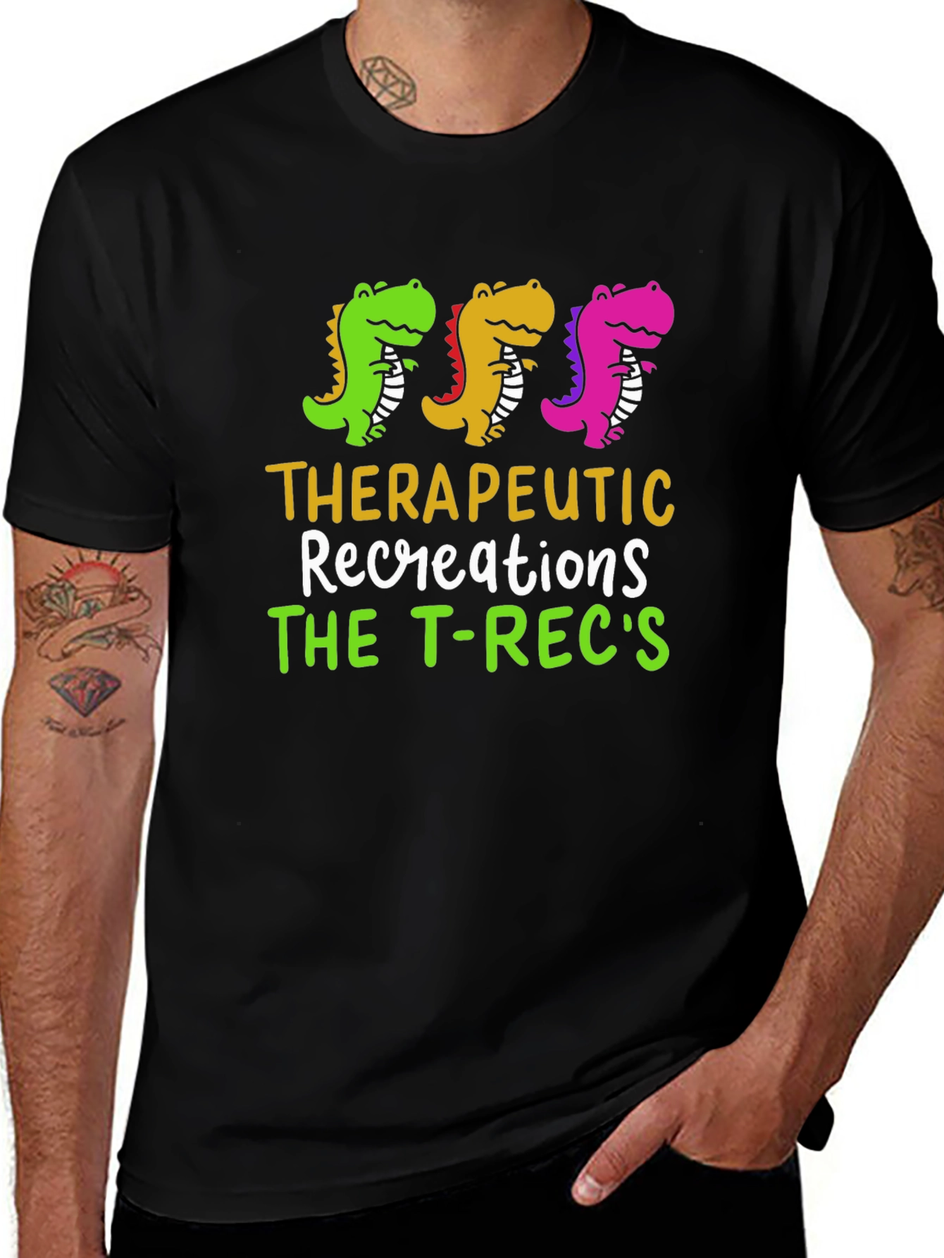 Therapeutic Recreation Dinosaur T-Shirt