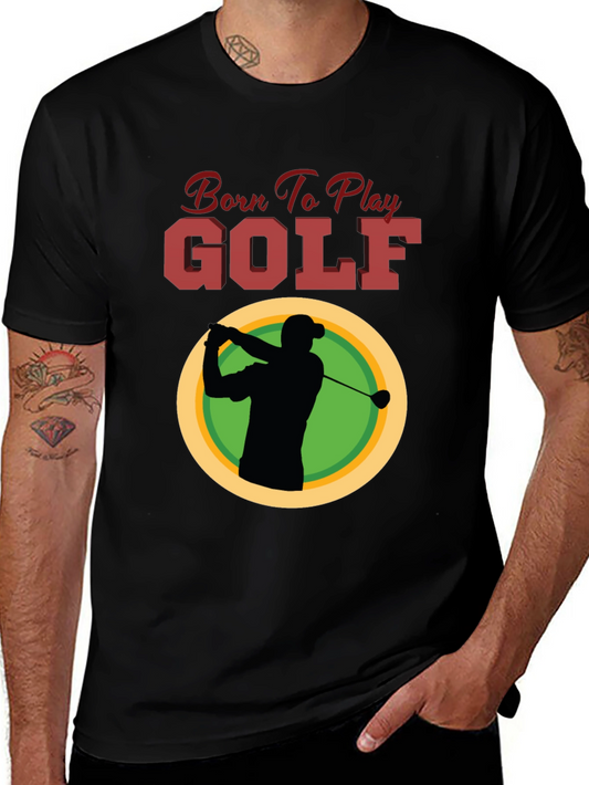 Born to Play Golf Graphic Tee
