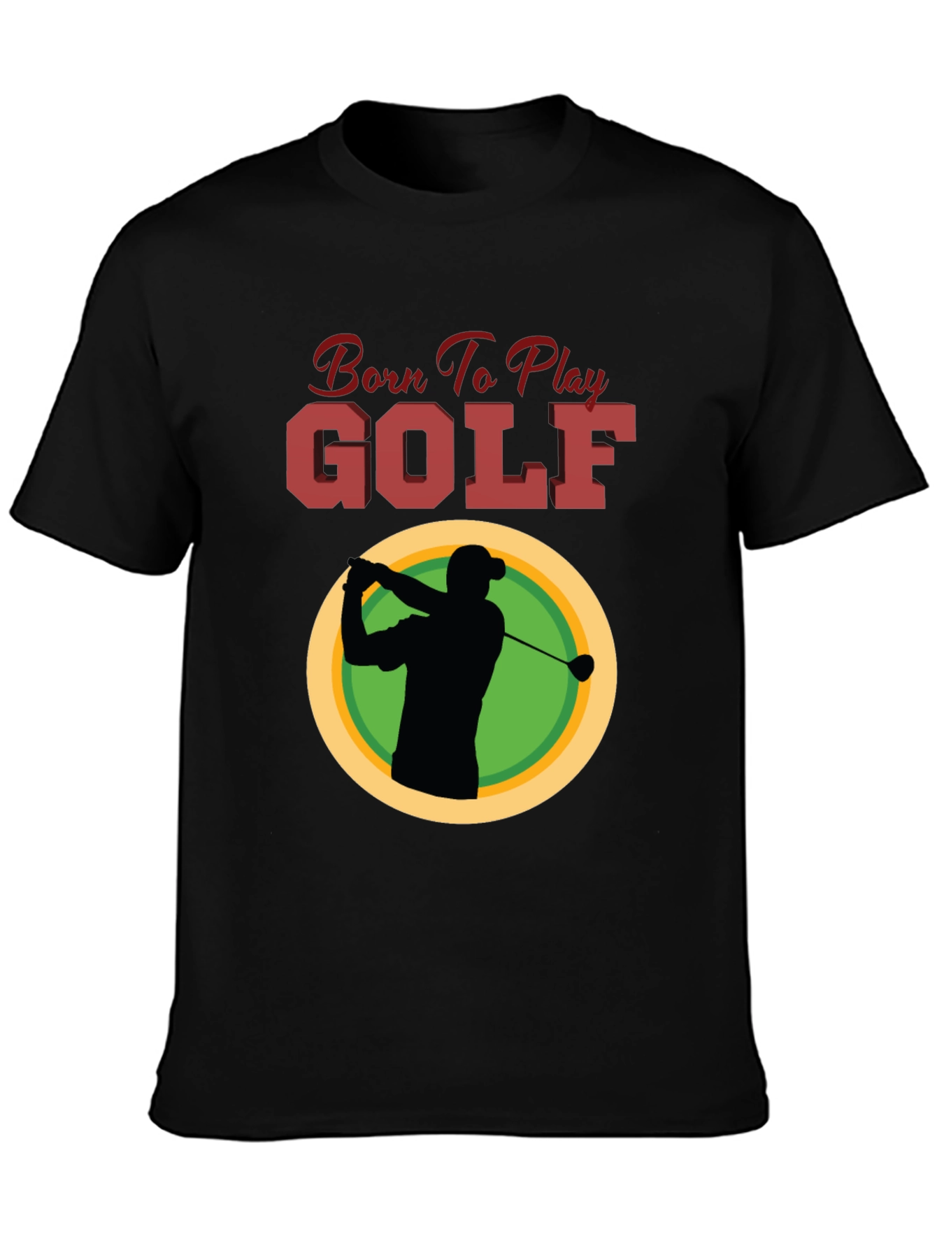 Born to Play Golf Graphic Tee