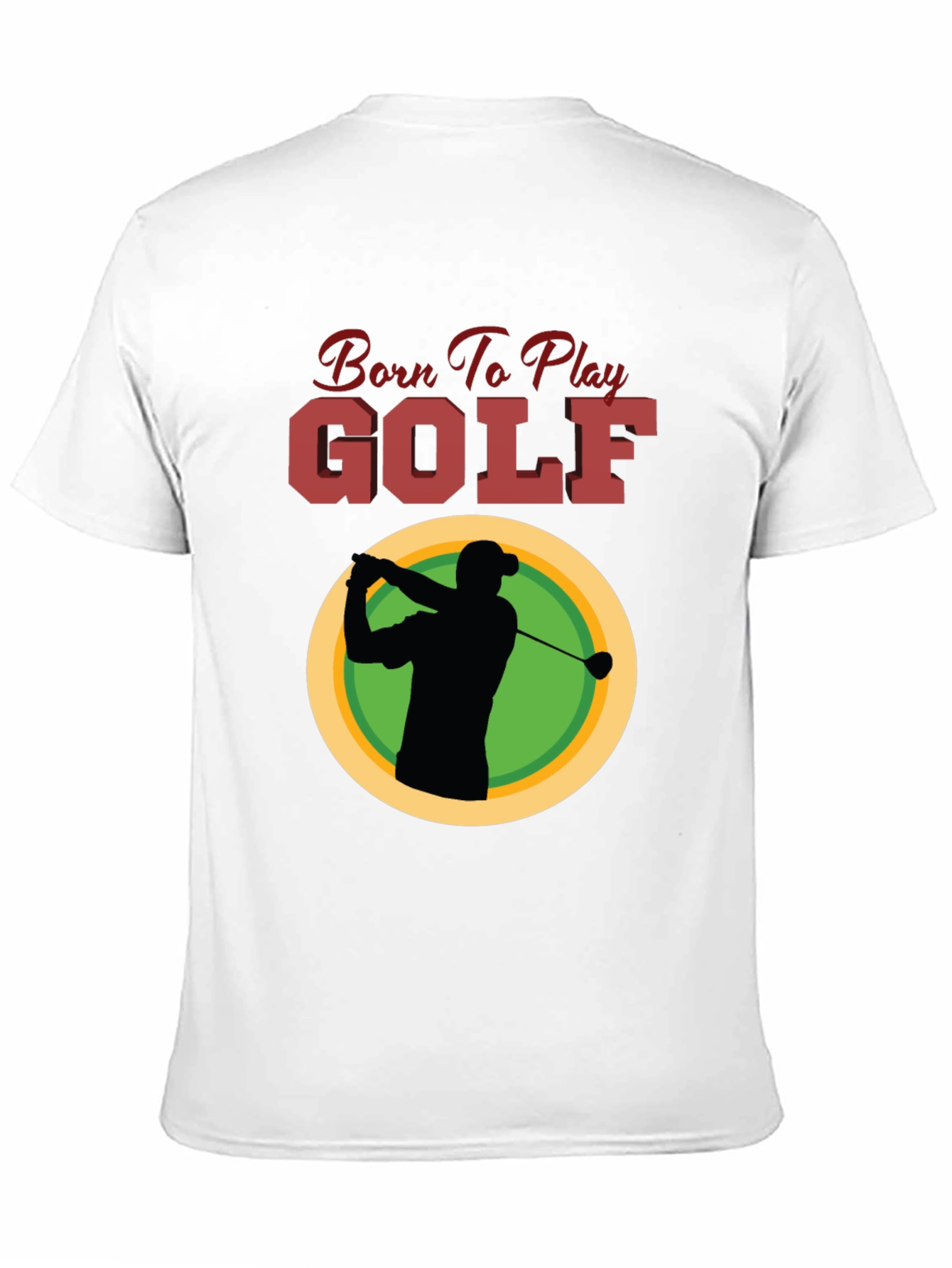 Born to Play Golf Graphic Tee