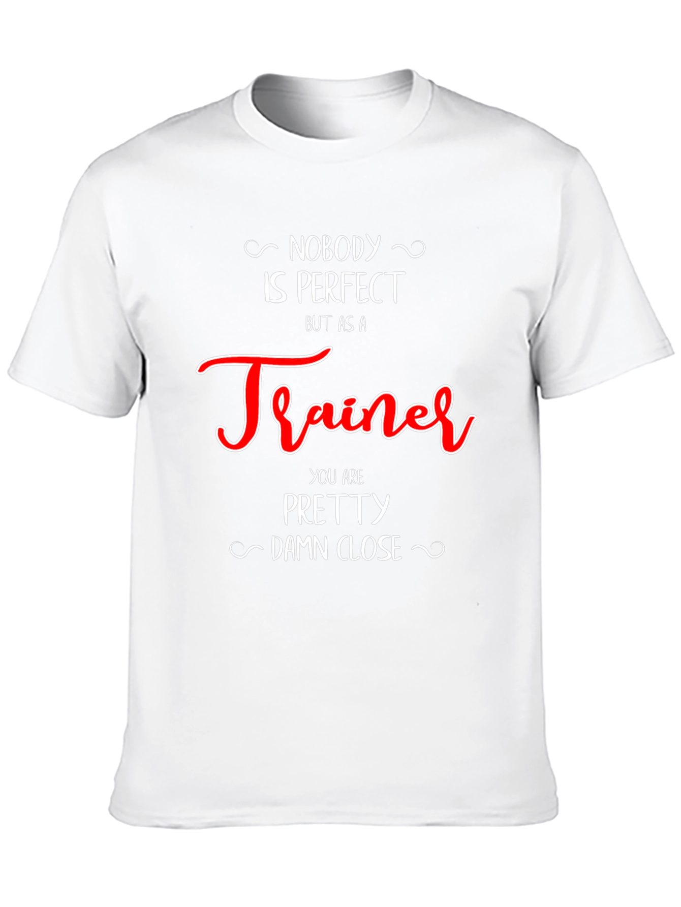 Trainer T-Shirt - Nobody is Perfect