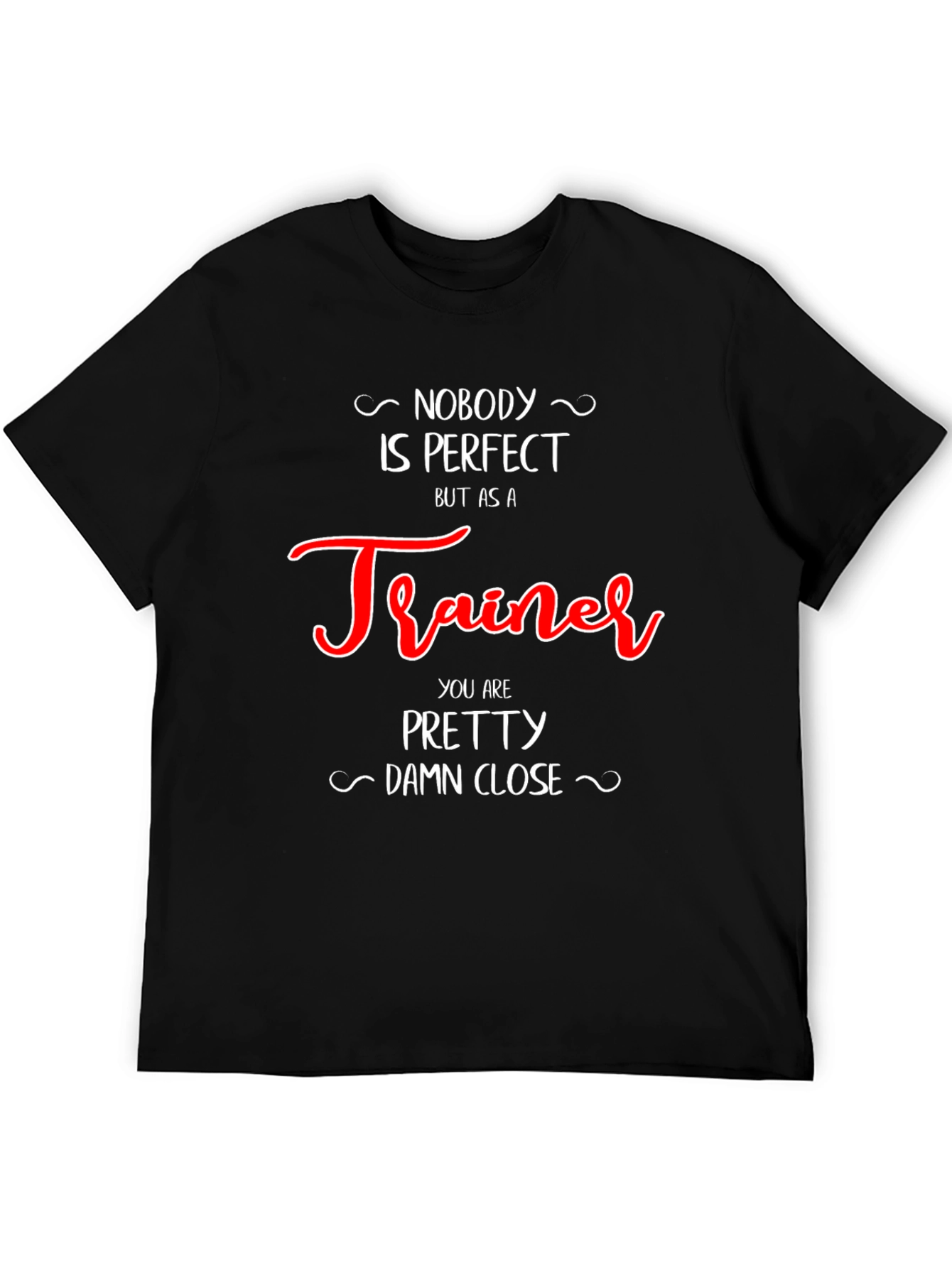 Trainer T-Shirt - Nobody is Perfect