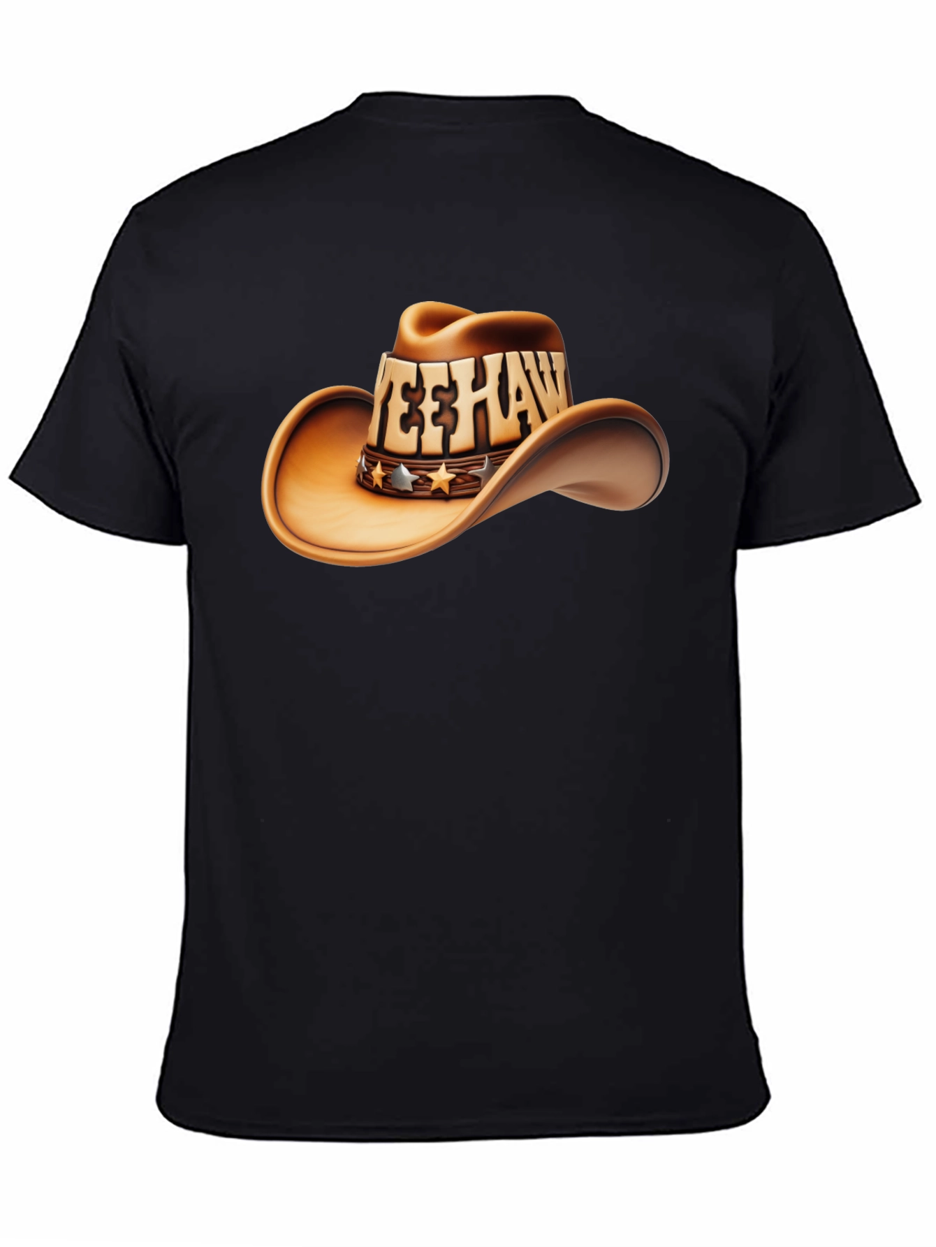 Yeehaw Cowboy Hat Graphic T-Shirt