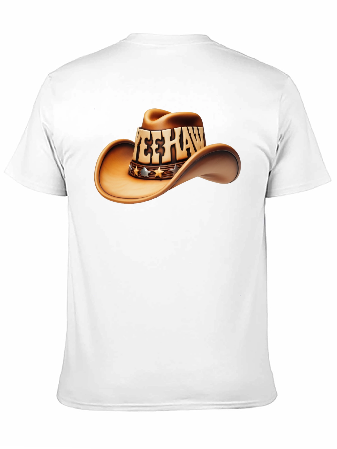 Yeehaw Cowboy Hat Graphic T-Shirt