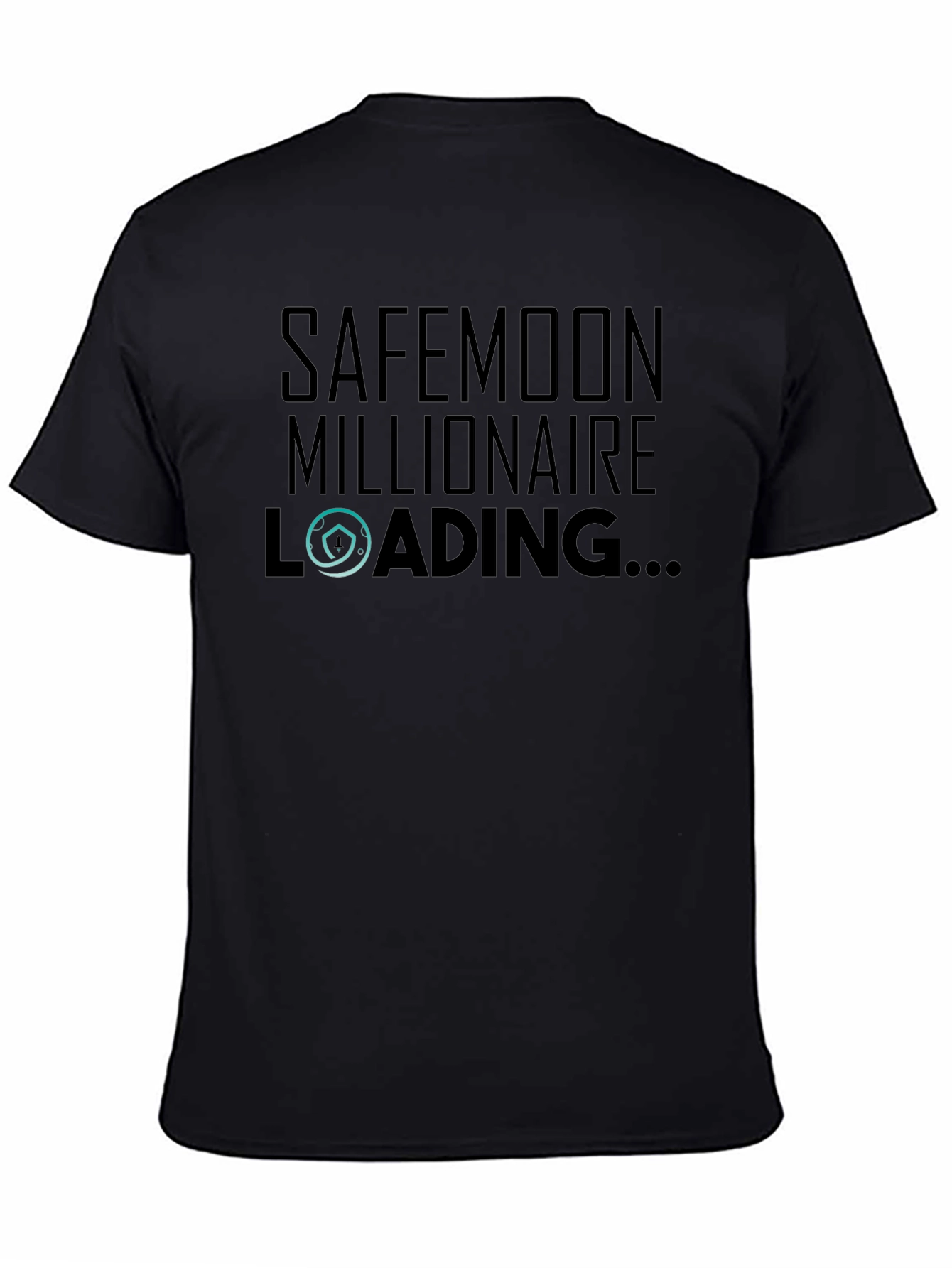 Safemoon Millionaire Loading Black Tee