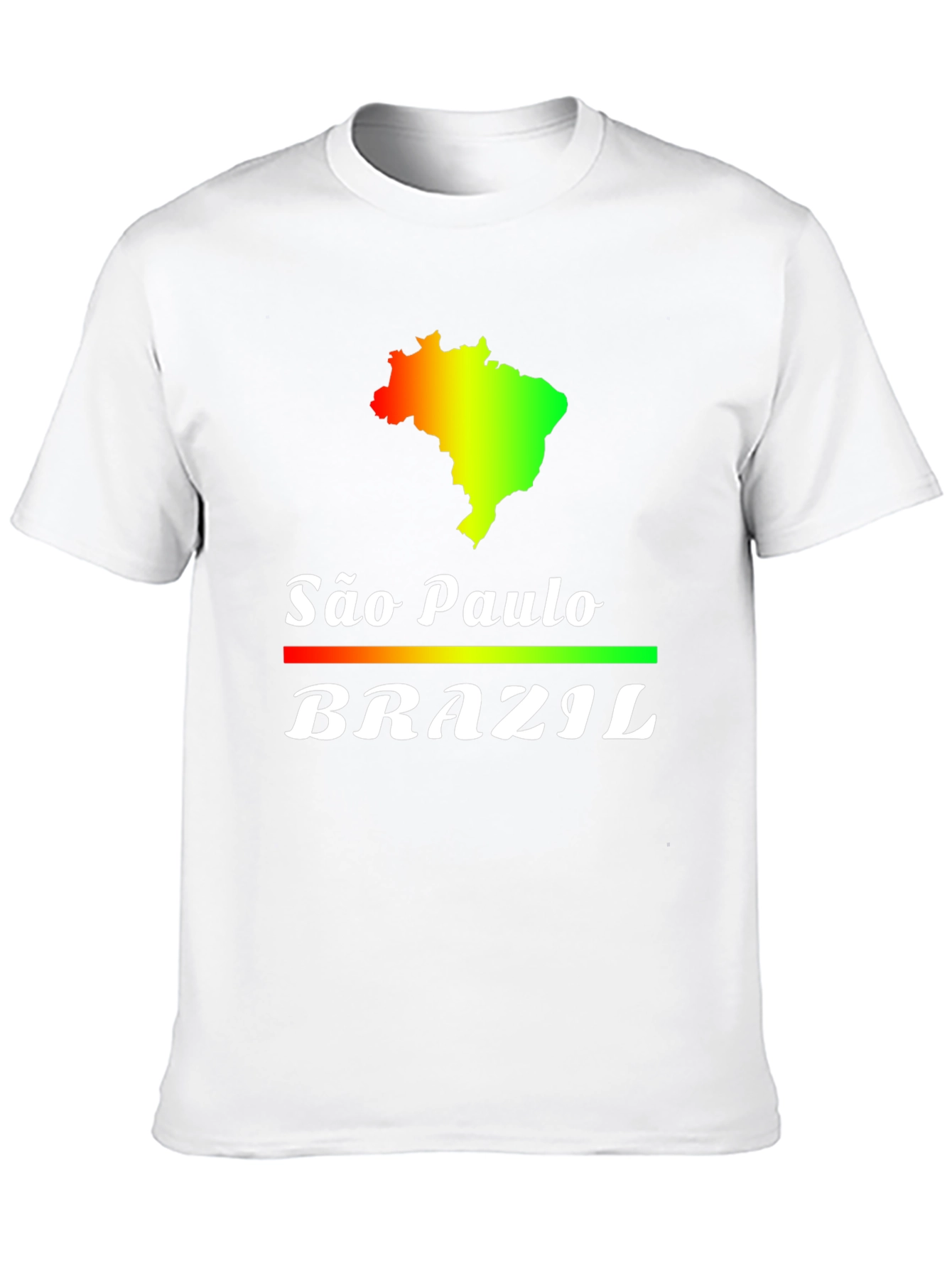 São Paulo Brazil T-Shirt - Black