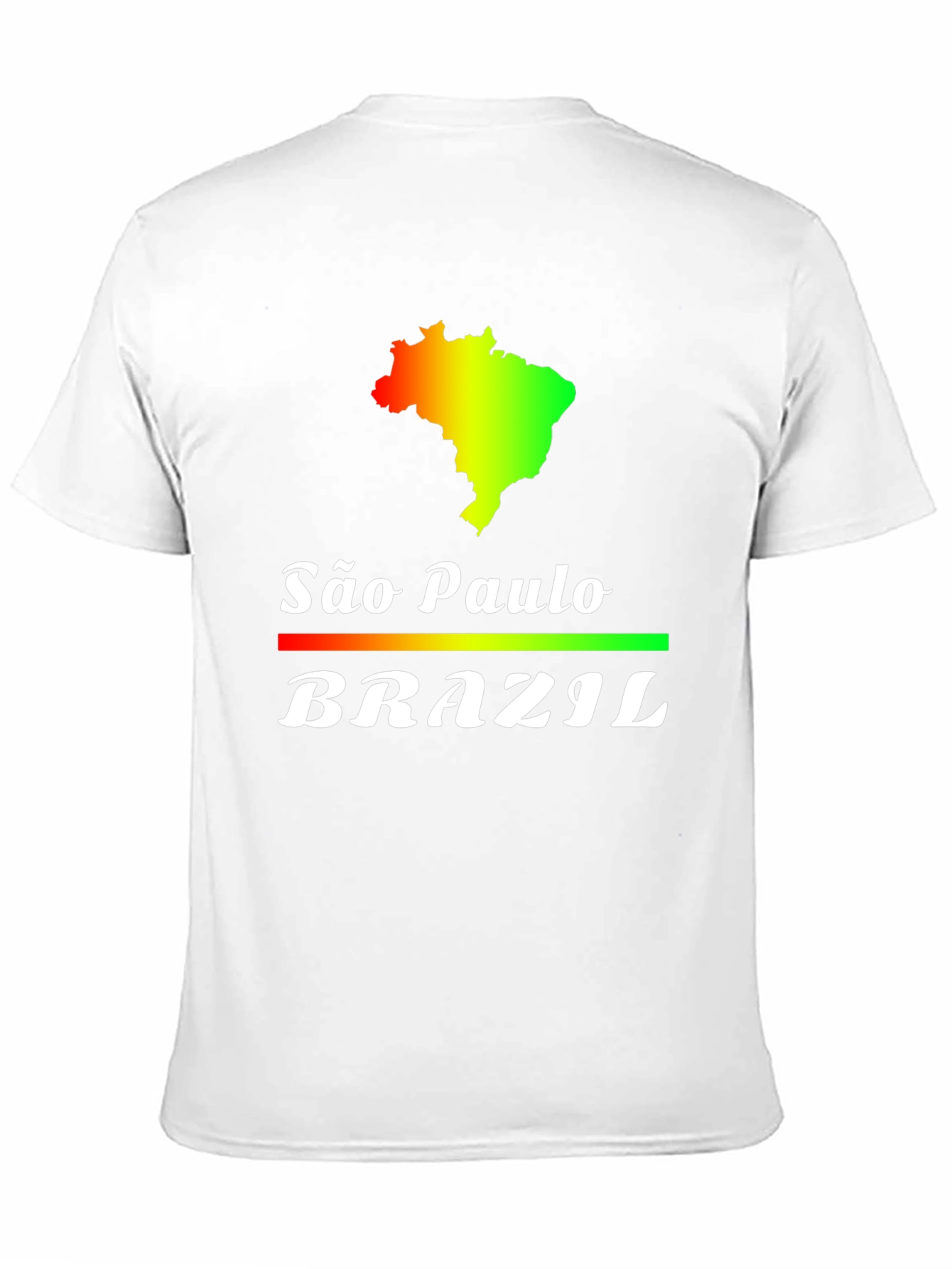 São Paulo Brazil T-Shirt - Black
