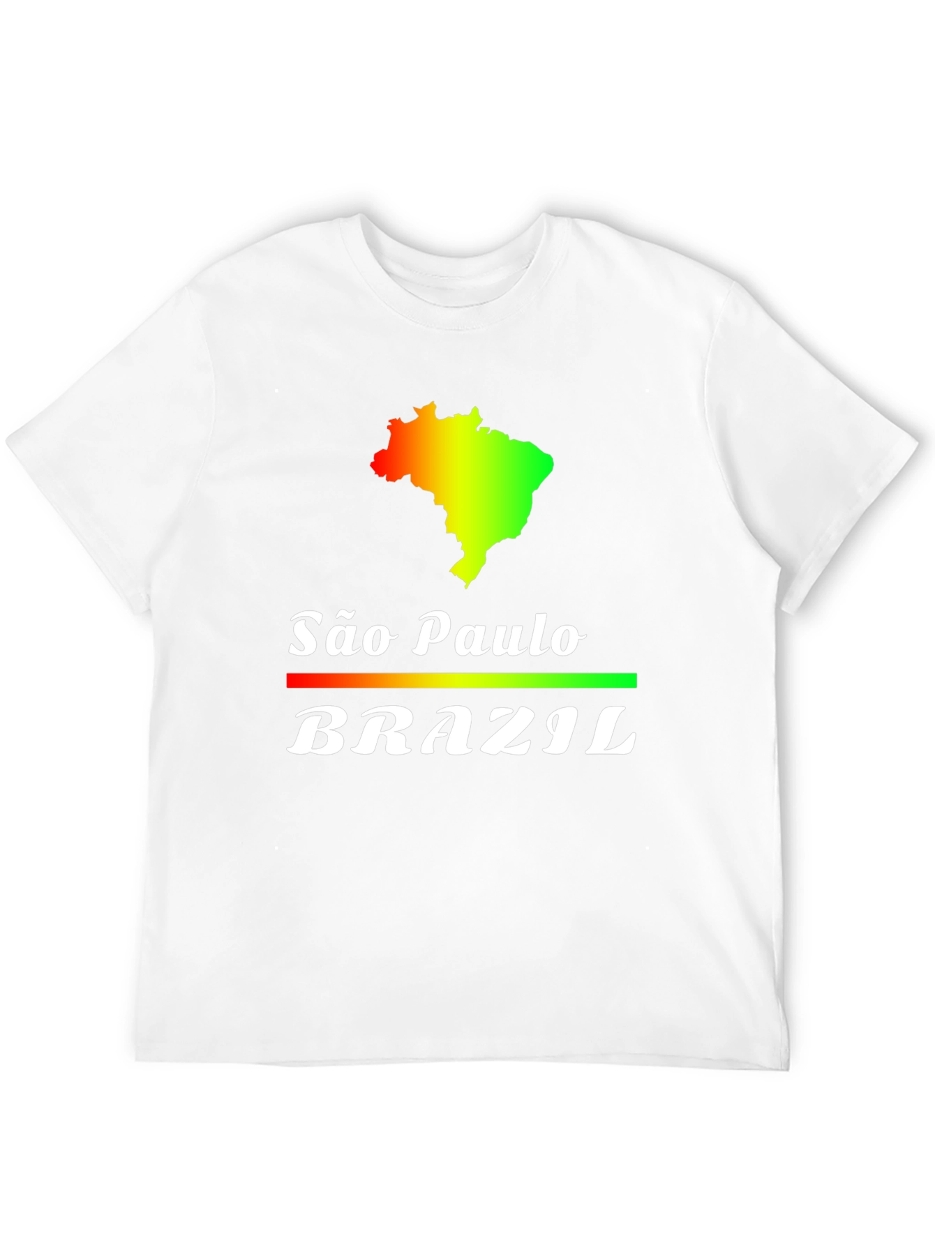 São Paulo Brazil T-Shirt - Black